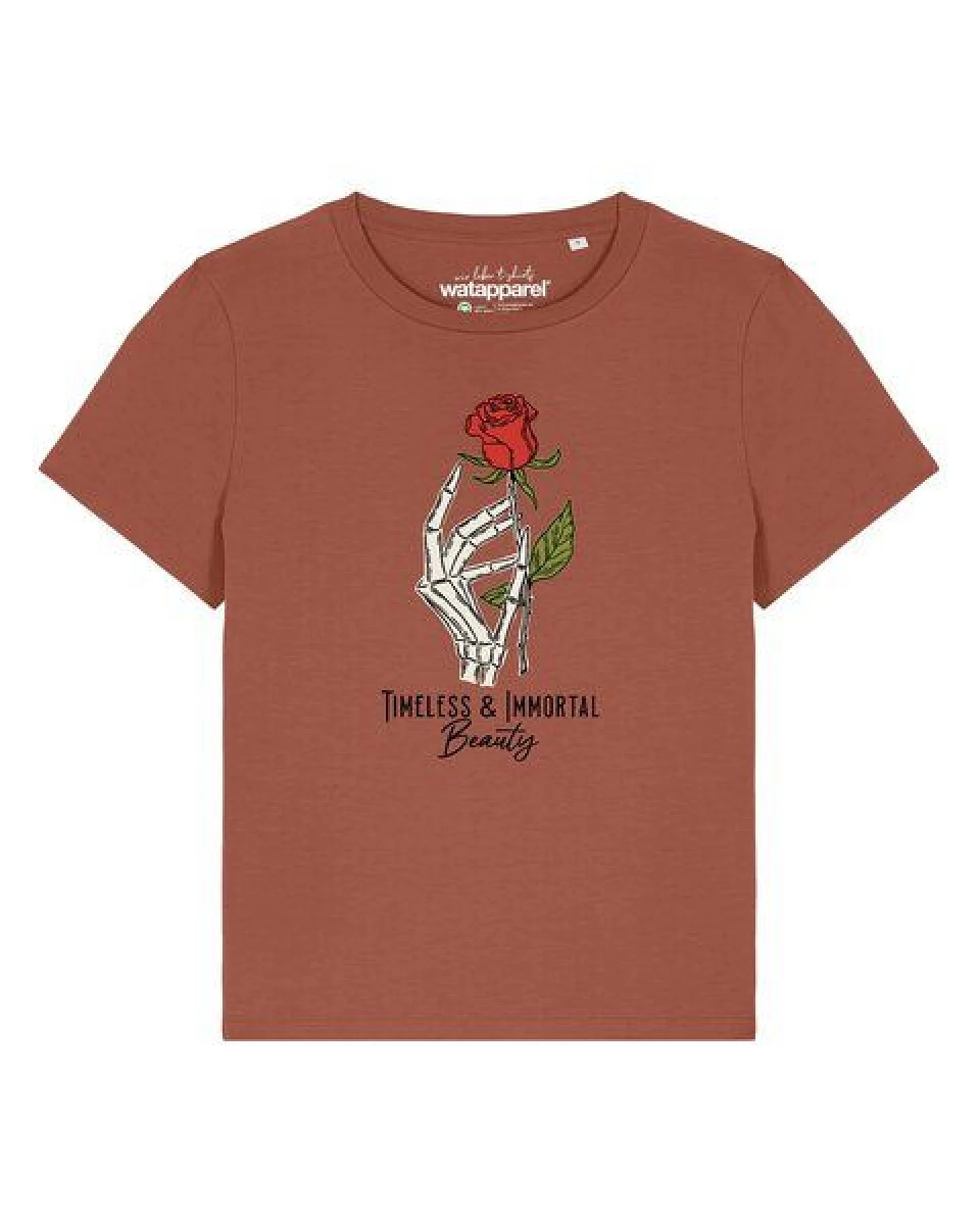 watapparel T-Shirt Frauen Timeless Immortal Beauty – Ansicht 2