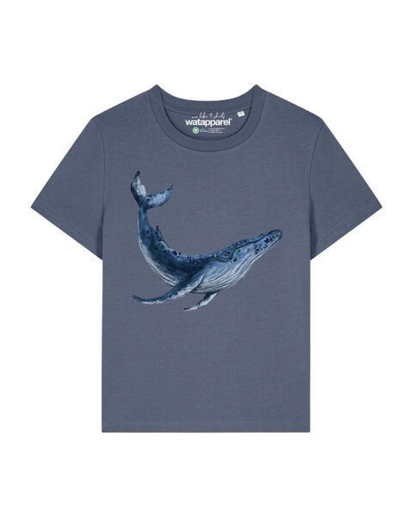 watapparel T-Shirt Frauen Wal – Ansicht 2