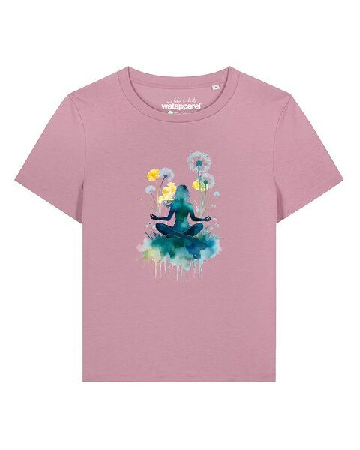 watapparel T-Shirt Frauen Yoga & Meditation – Ansicht 2