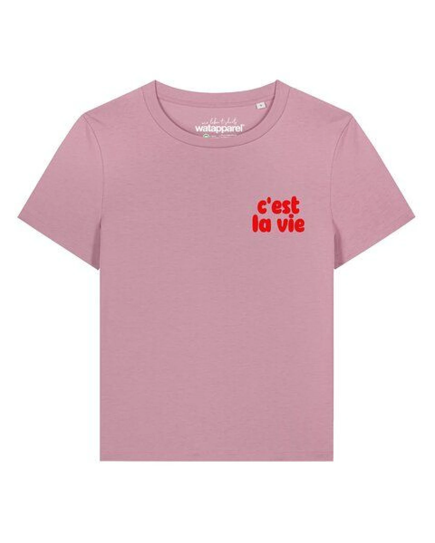 watapparel T-Shirt Frauen cest la vie – Ansicht 2