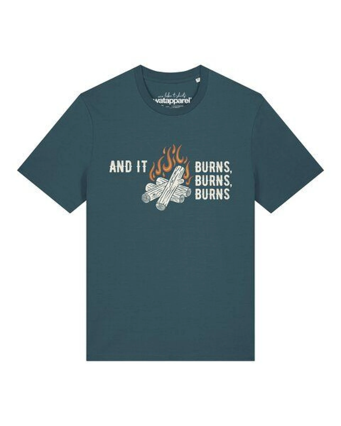 watapparel T-Shirt Unisex And it burns – Ansicht 2