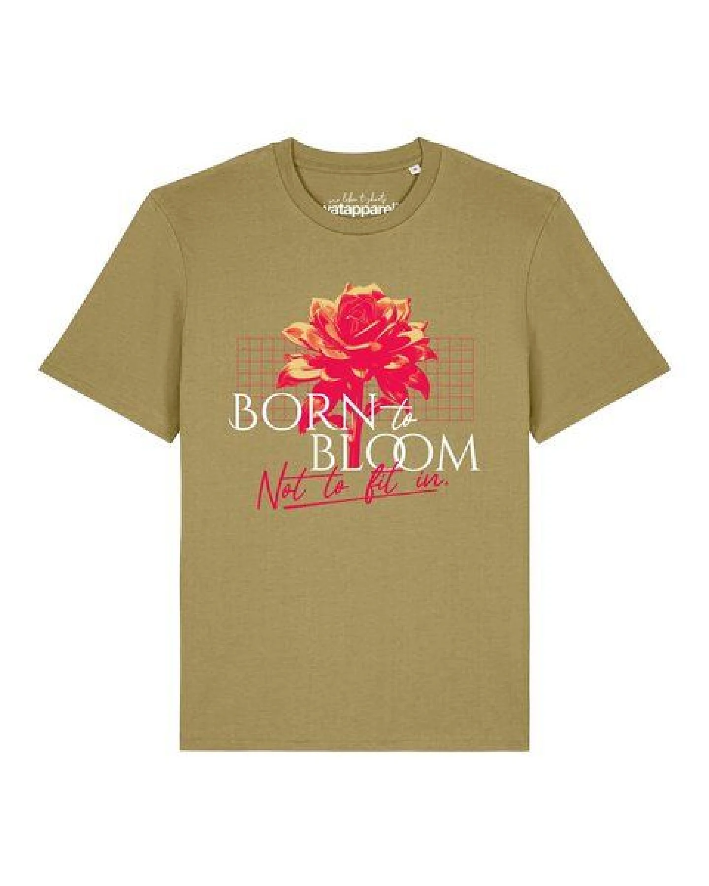 watapparel T-Shirt Unisex Born to bloom – Ansicht 2