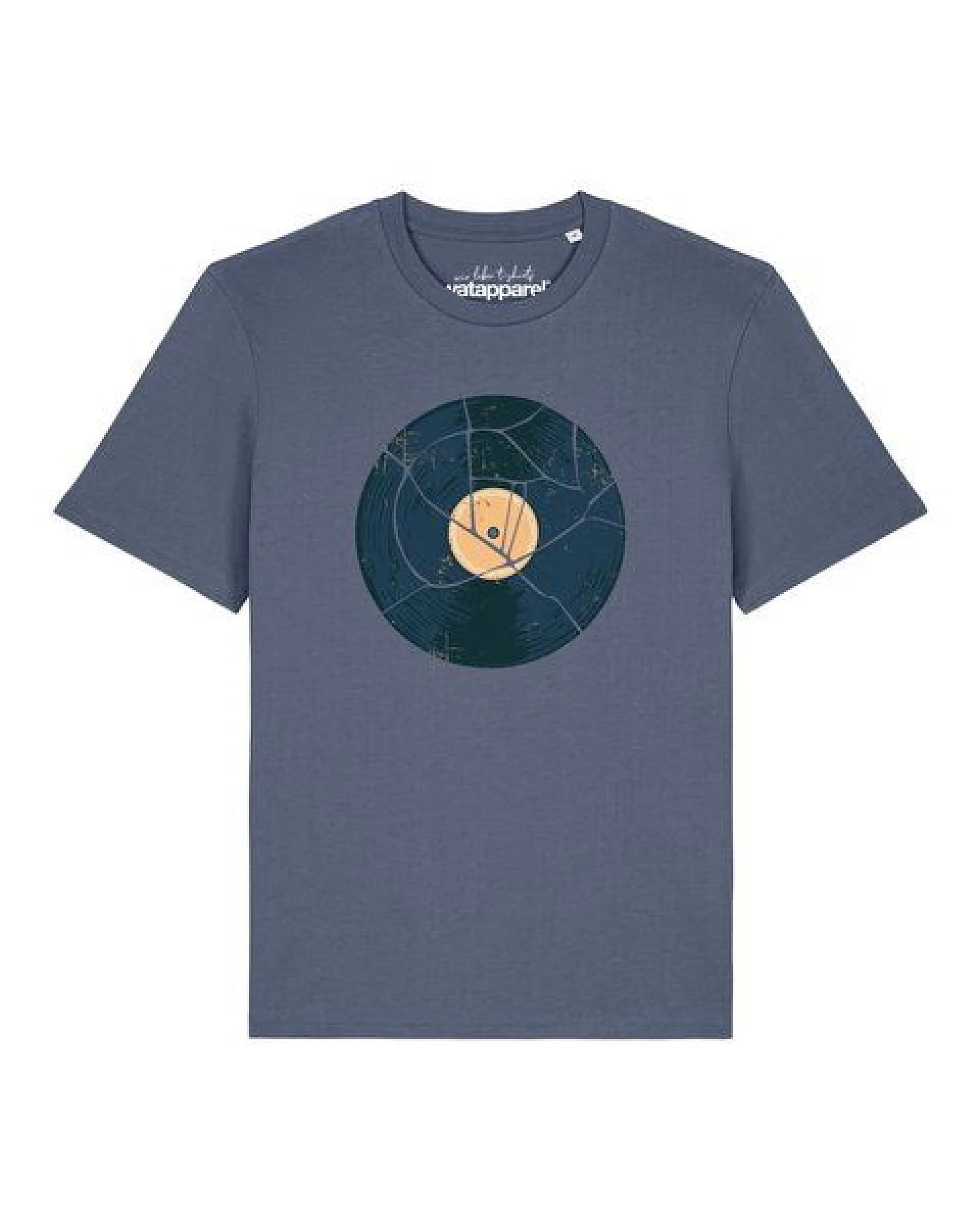 watapparel T-Shirt Unisex Broken Vinyl – Ansicht 2