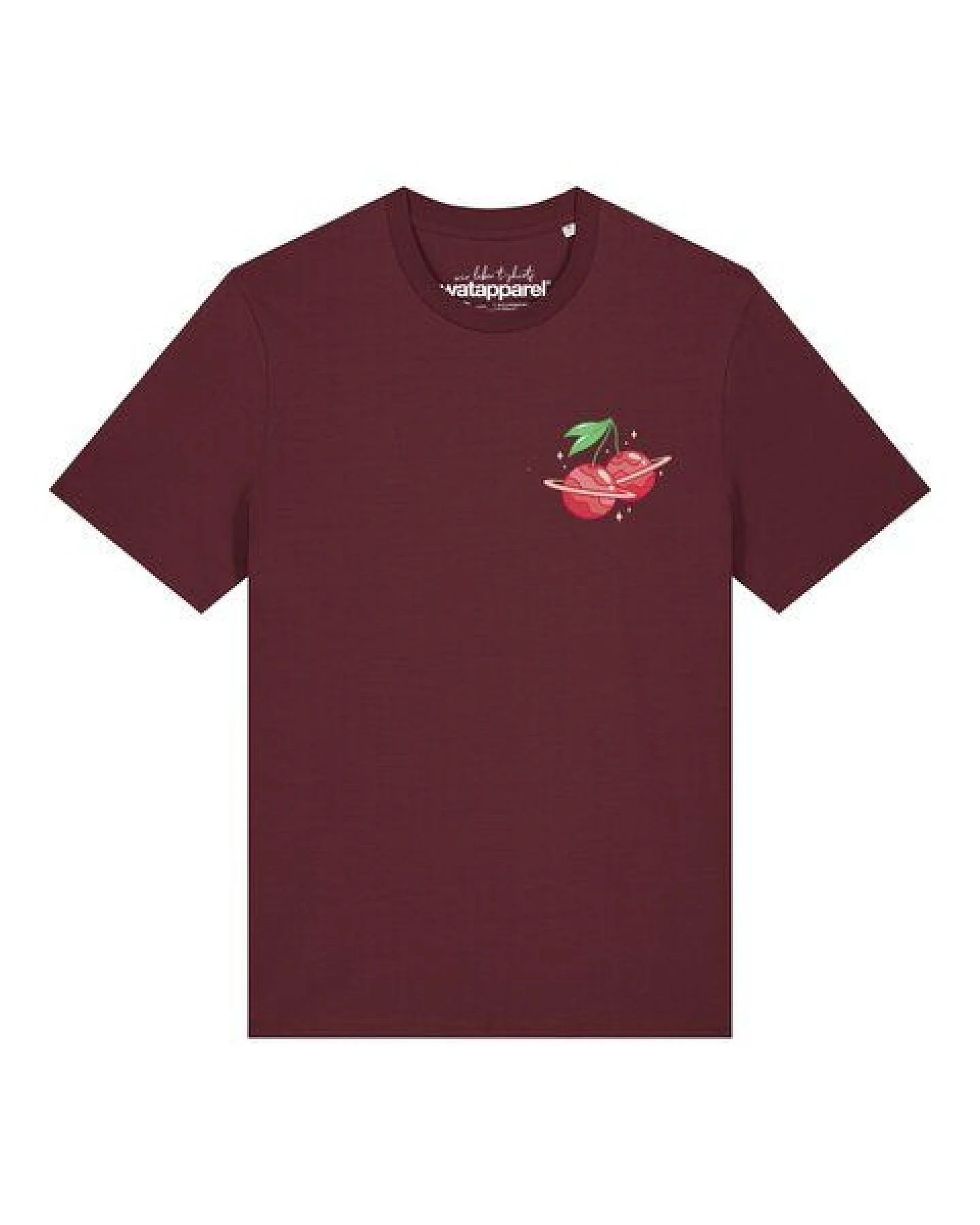watapparel T-Shirt Unisex Cherry Planets – Ansicht 2