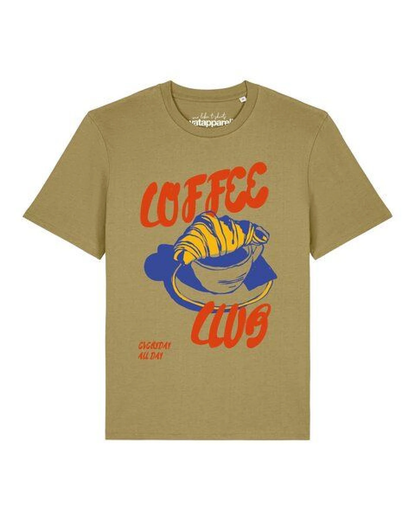 watapparel T-Shirt Unisex Coffee club – Ansicht 2