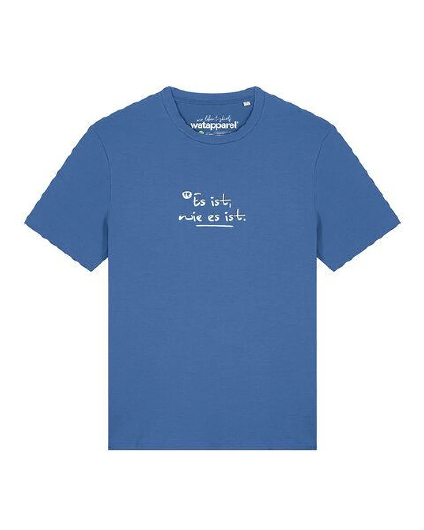 watapparel T-Shirt Unisex Es ist wie es ist – Ansicht 2