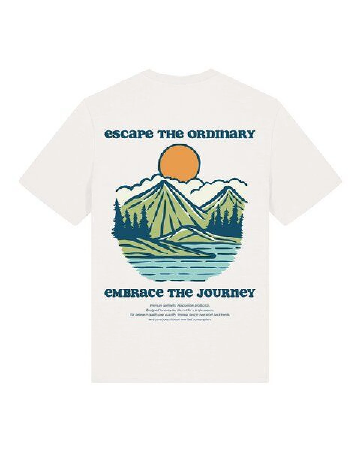 watapparel T-Shirt Unisex Escape the ordinary – Ansicht 4