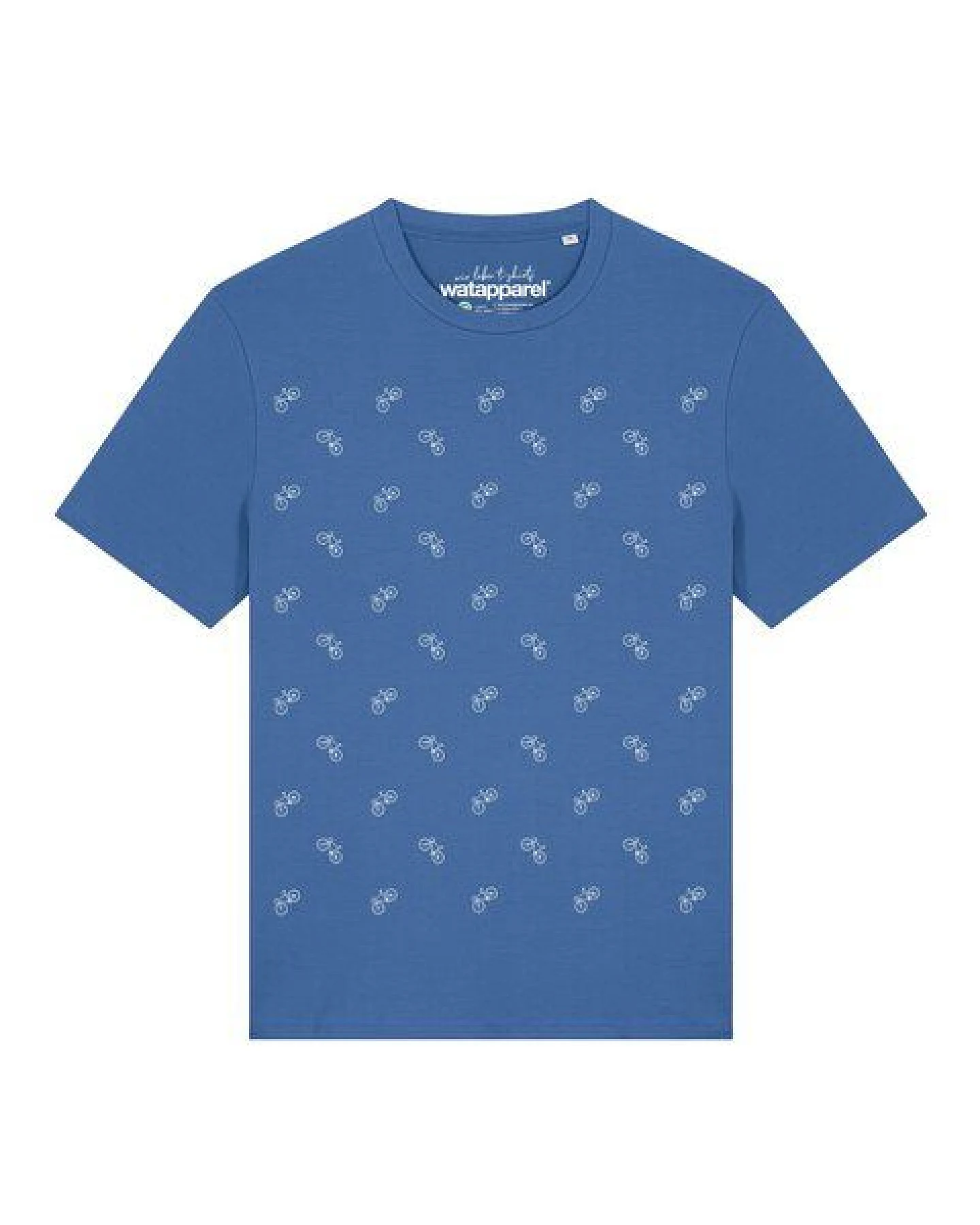 watapparel T-Shirt Unisex Fahrräder – Ansicht 2