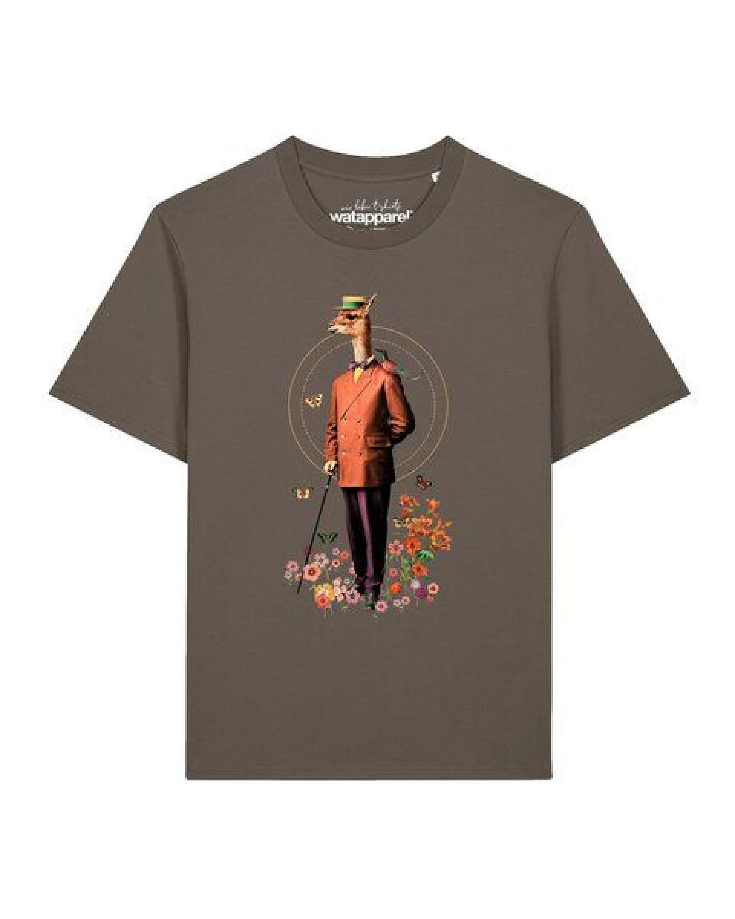 watapparel T-Shirt Unisex Fancy Llama – Ansicht 2