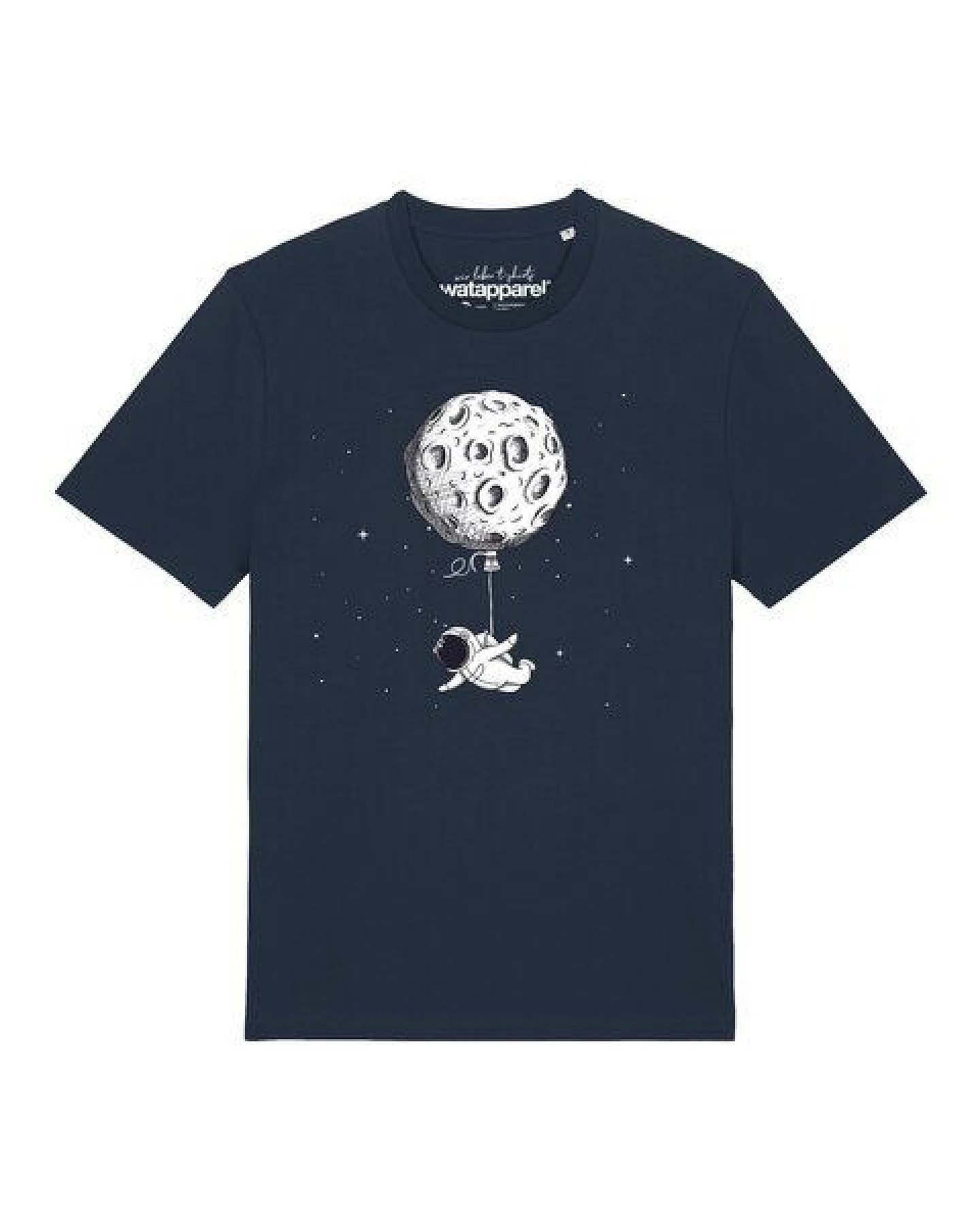 watapparel T-Shirt Unisex Funny Spaceman – Ansicht 2