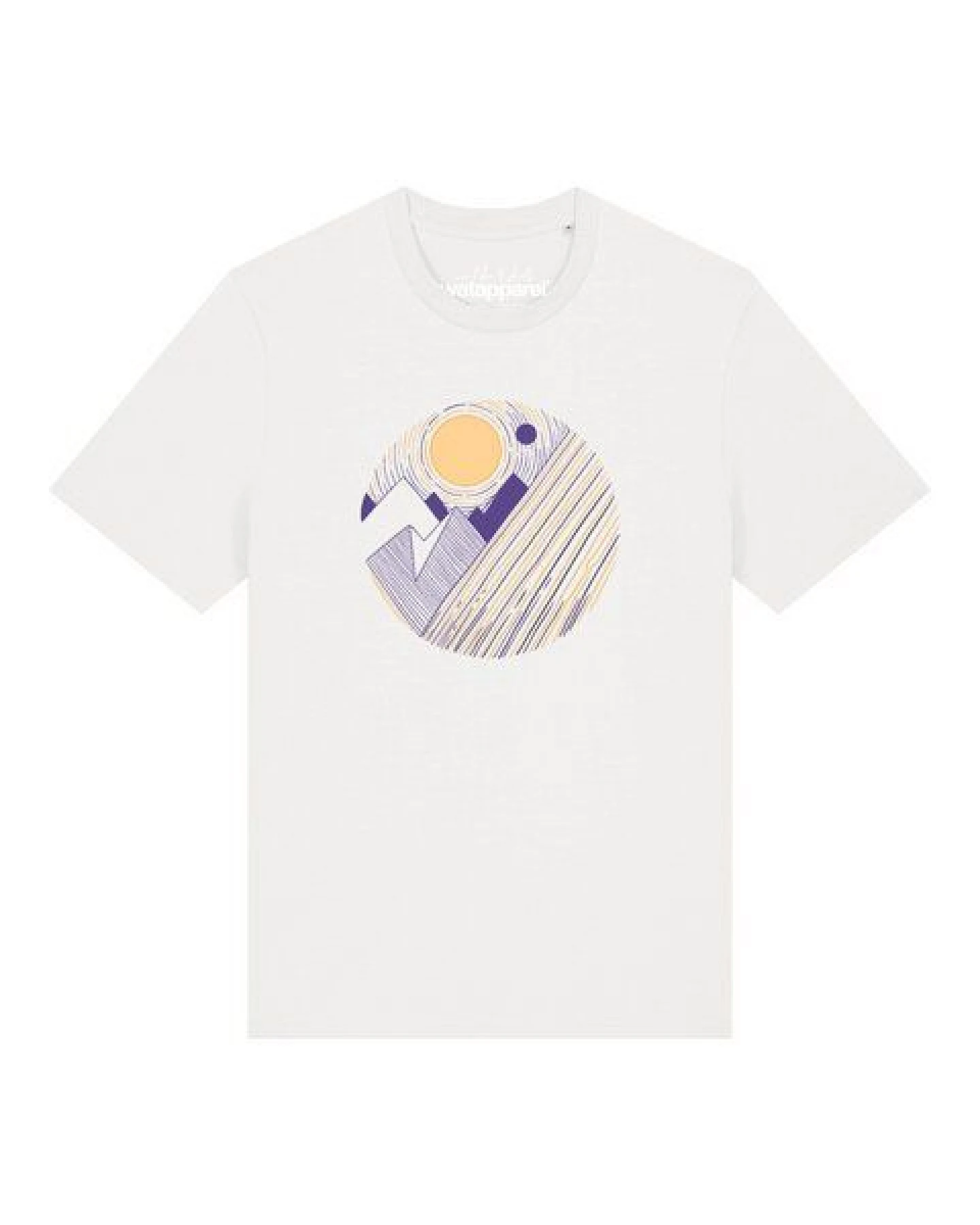 watapparel T-Shirt Unisex Geometric Landscape 3 – Ansicht 2