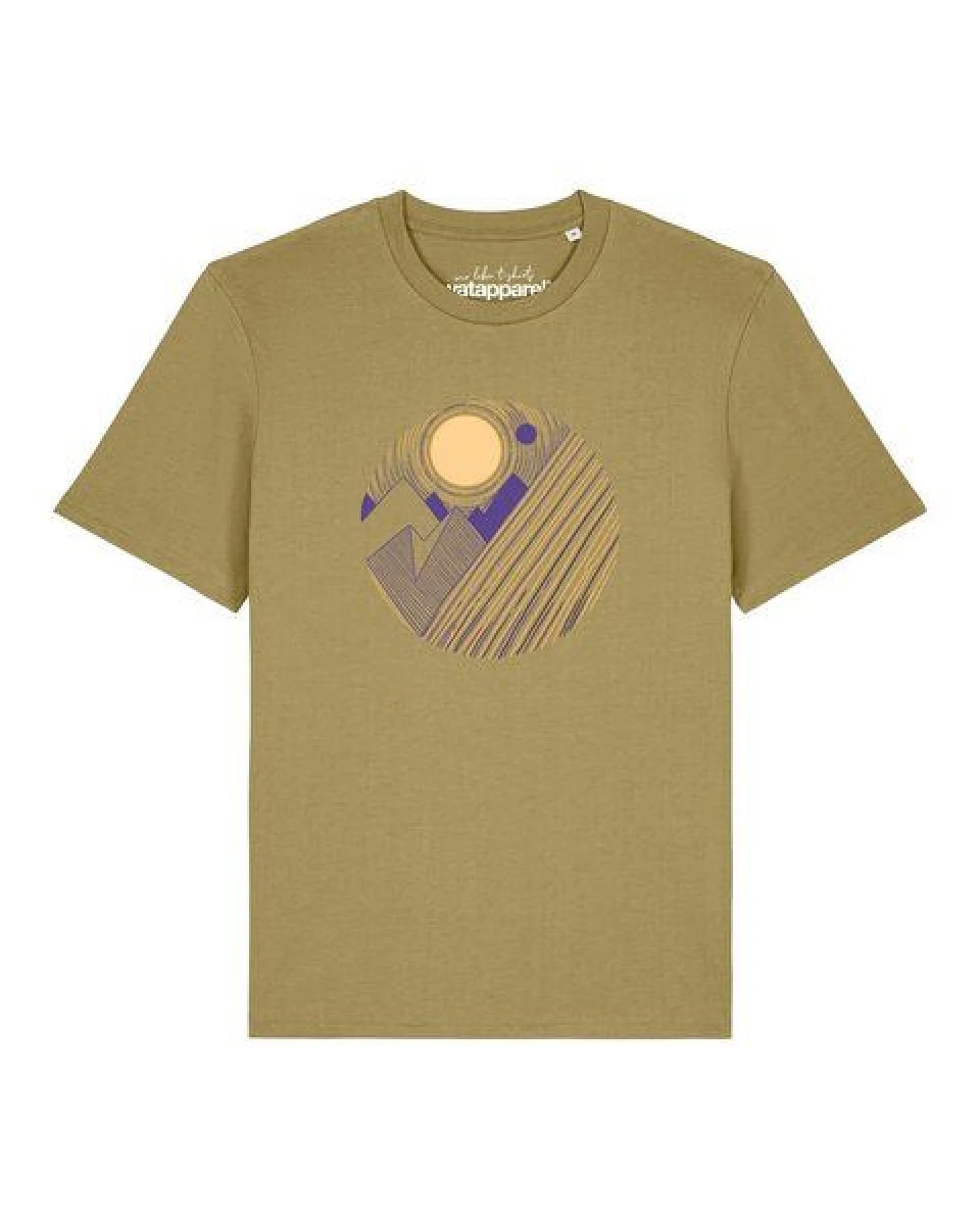 watapparel T-Shirt Unisex Geometric Landscape 3 – Ansicht 2