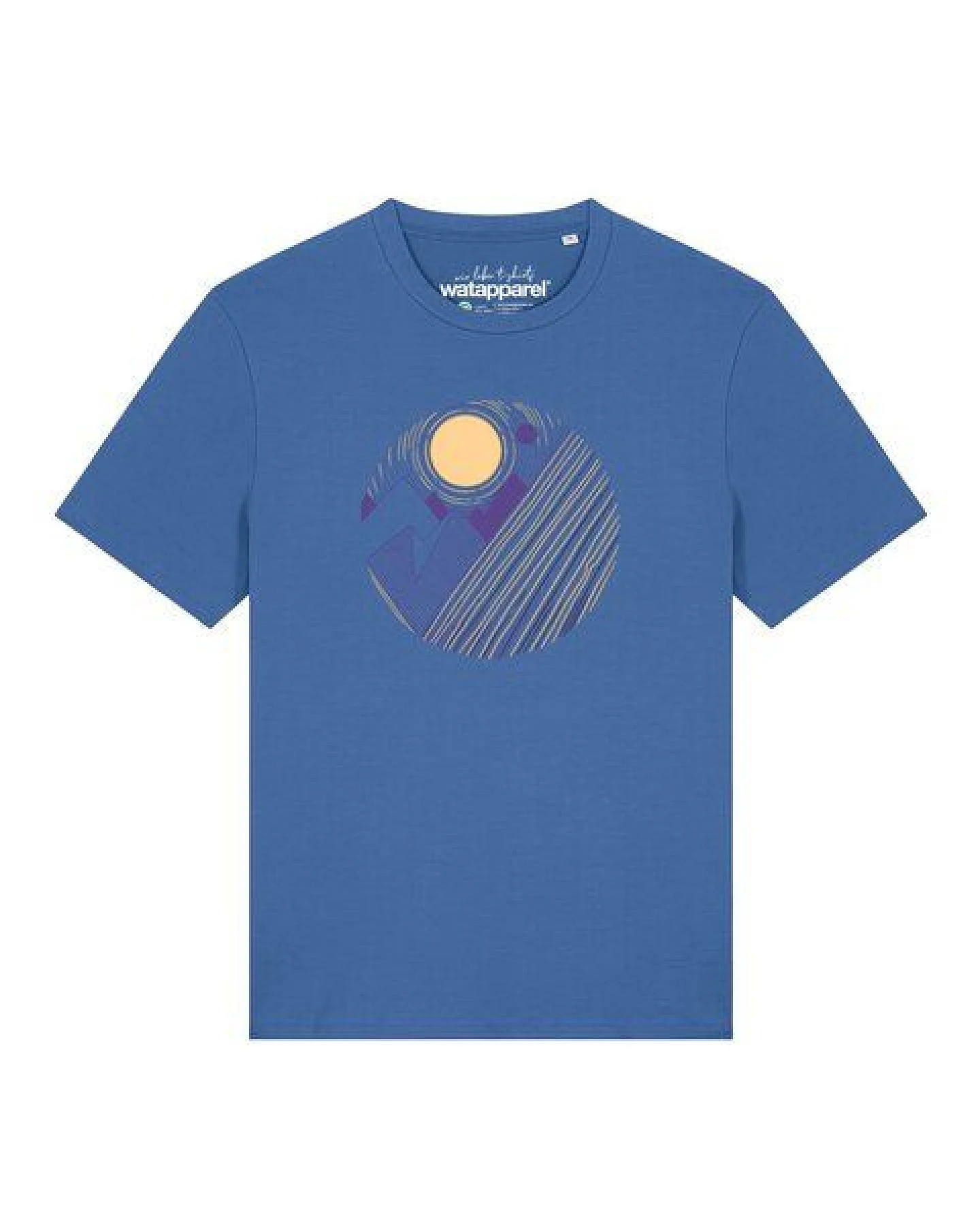 watapparel T-Shirt Unisex Geometric Landscape 3 – Ansicht 2