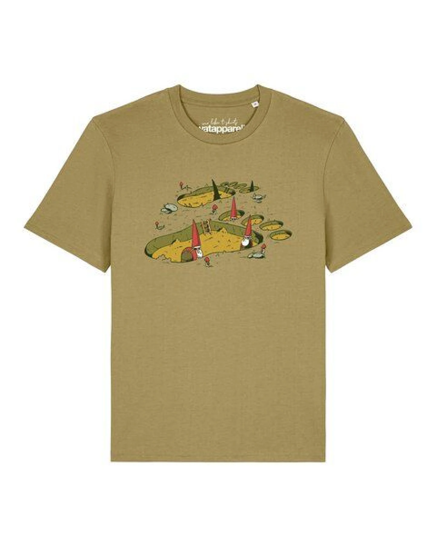 watapparel T-Shirt Unisex Gnome Footprint – Ansicht 2