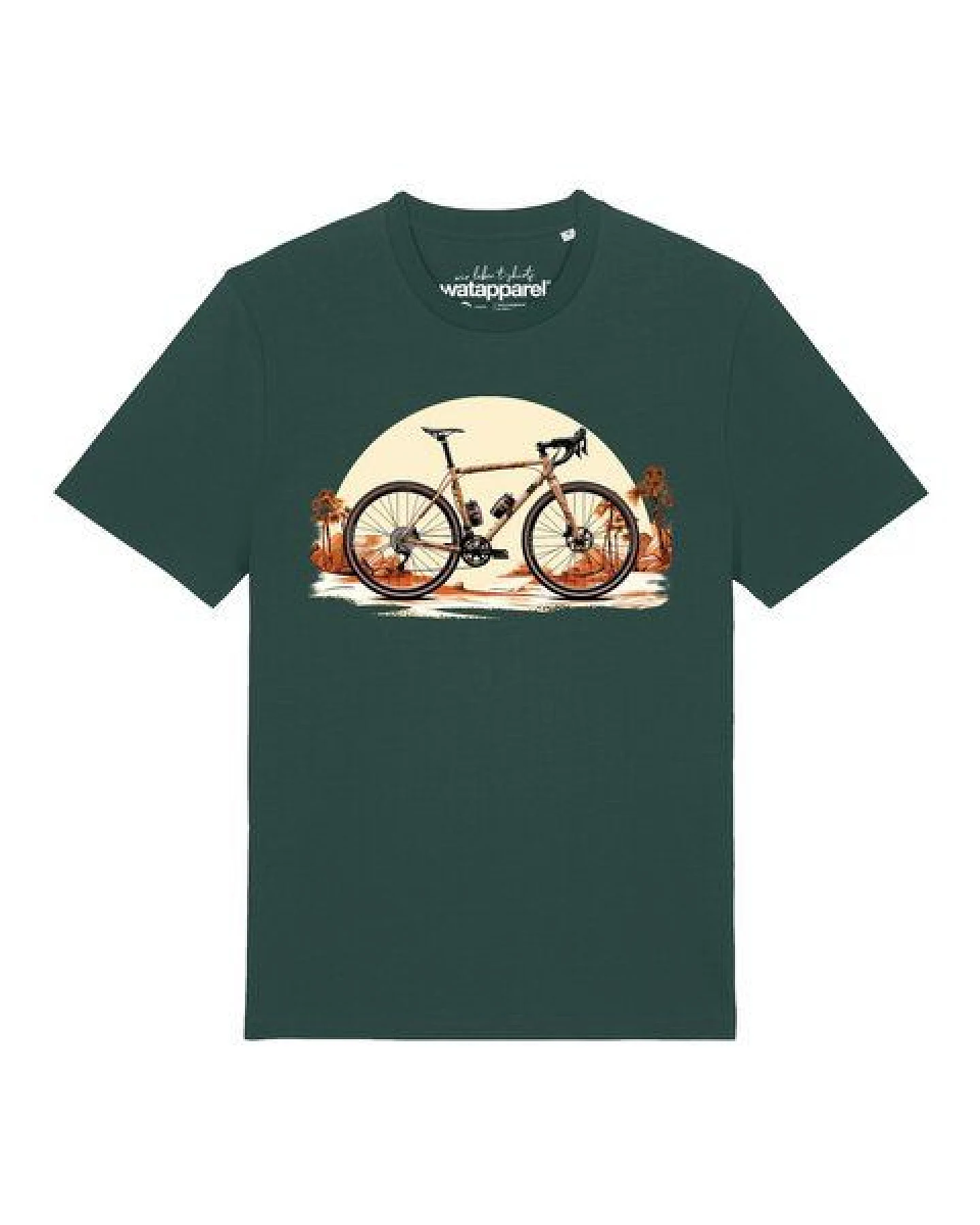 watapparel T-Shirt Unisex Gravelbike – Ansicht 2