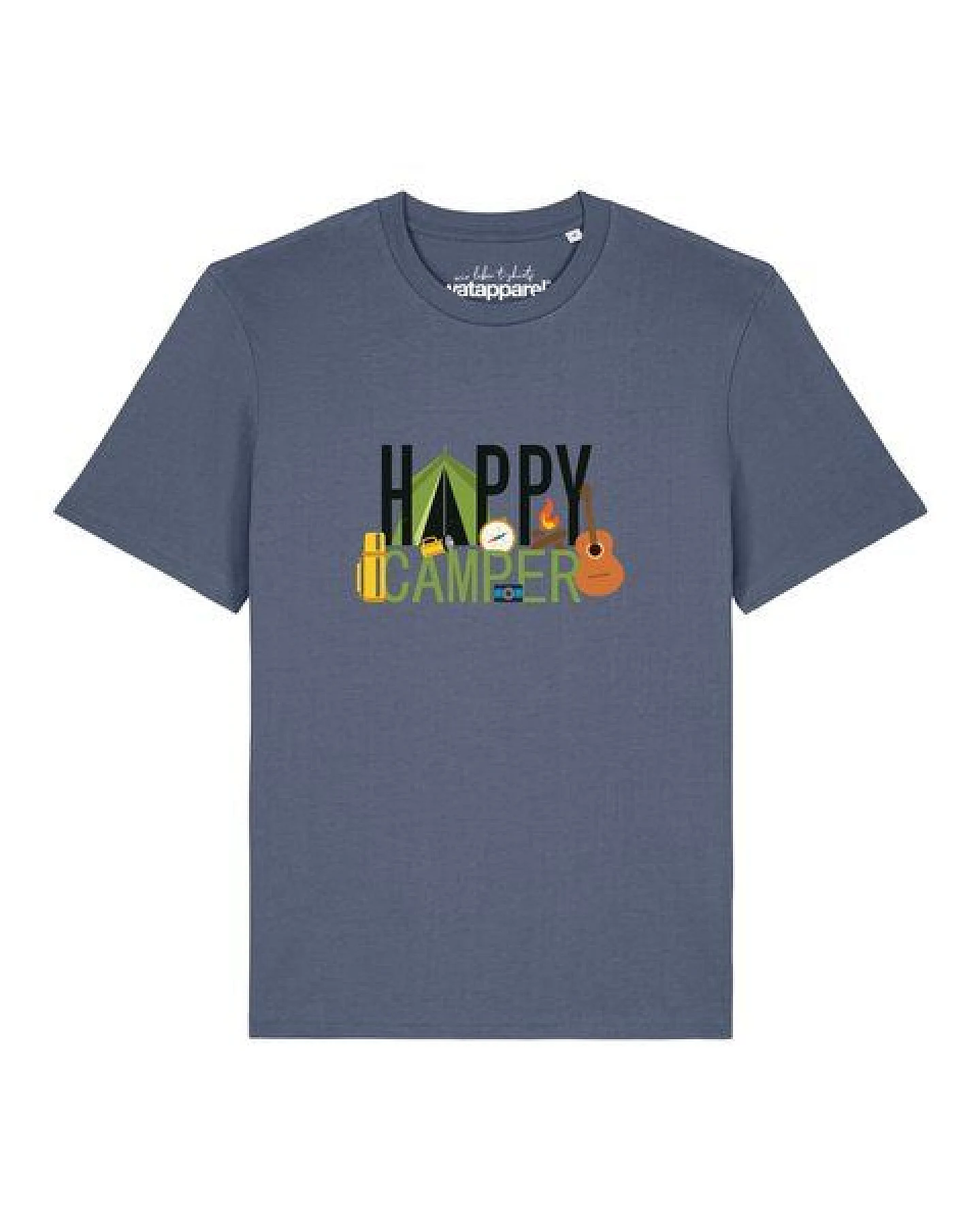 watapparel T-Shirt Unisex Happy Camper – Ansicht 2
