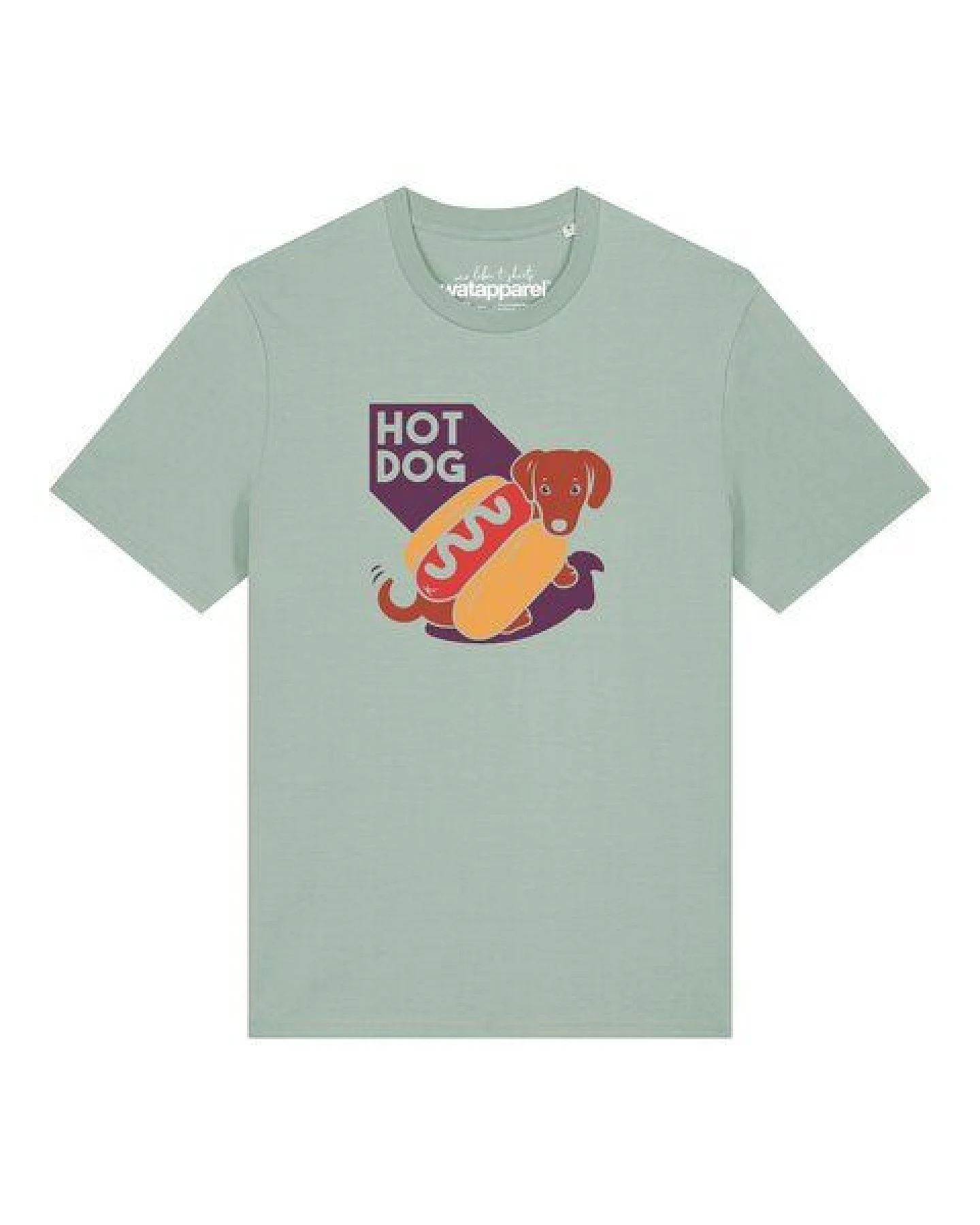watapparel T-Shirt Unisex Hot Dog – Ansicht 2