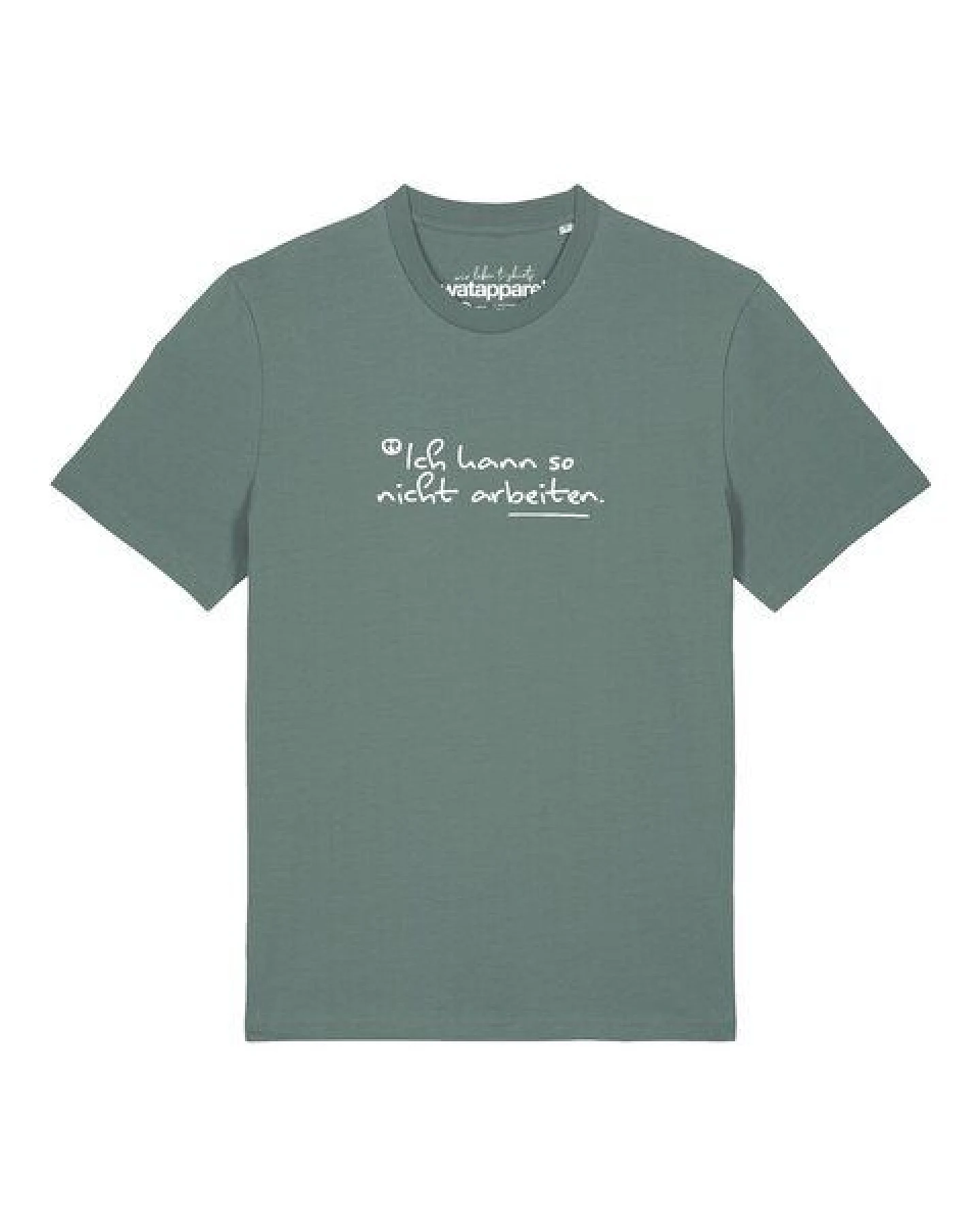 watapparel T-Shirt Unisex Ich kann so nicht arbeiten – Ansicht 2