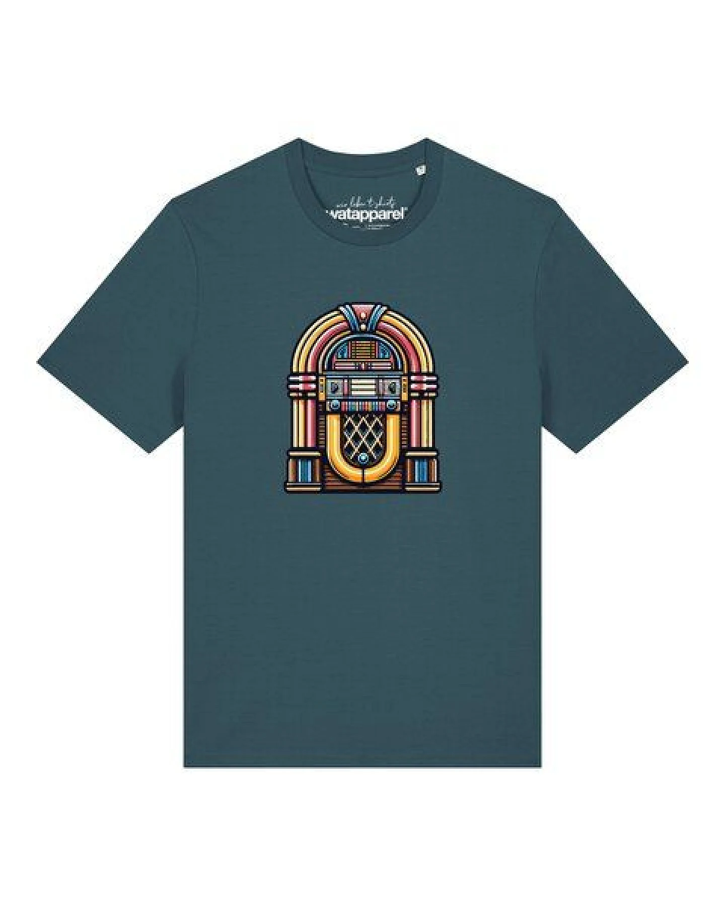 watapparel T-Shirt Unisex Jukebox – Ansicht 2