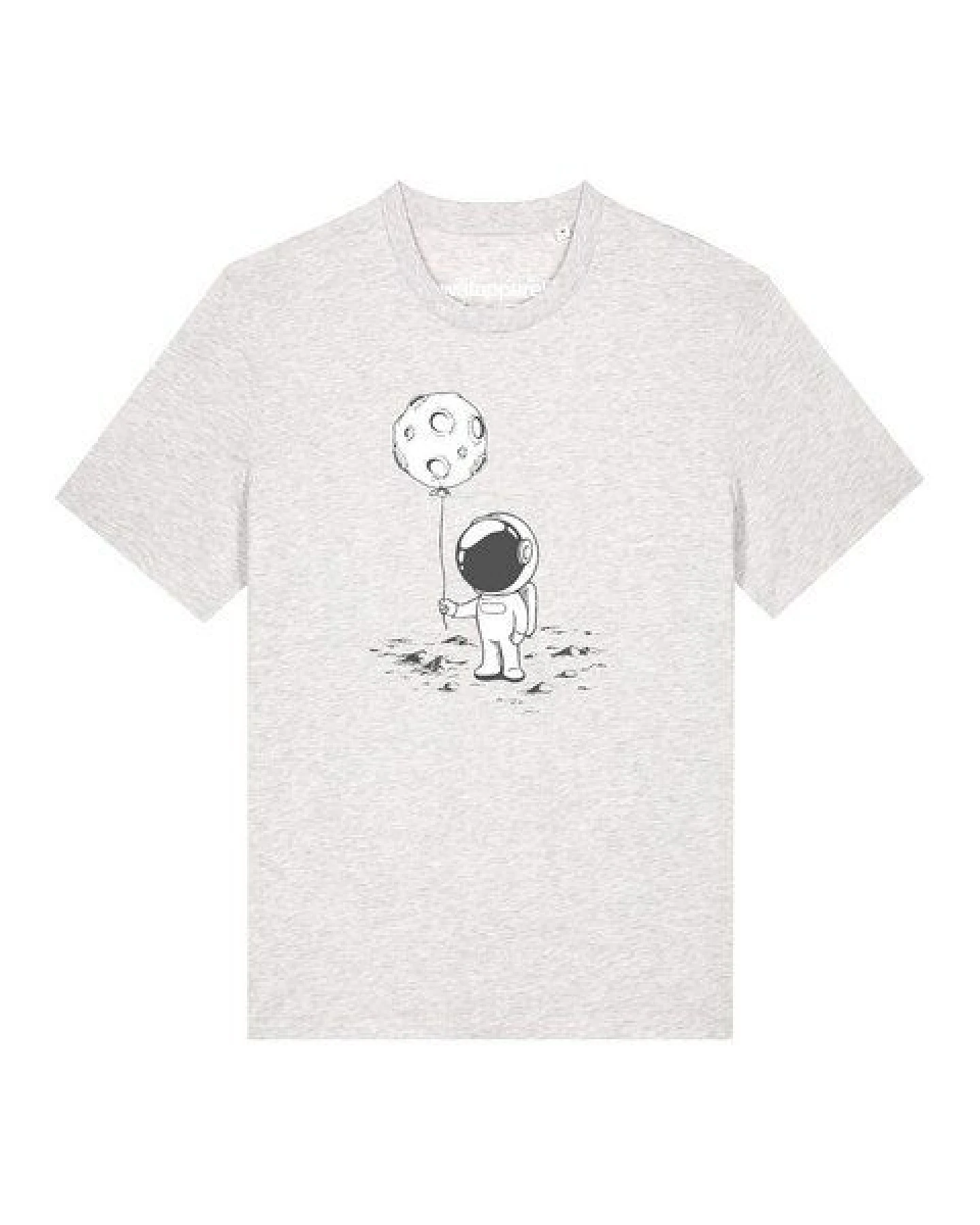 watapparel T-Shirt Unisex Kleiner Astronaut mit Luftballon – Ansicht 2
