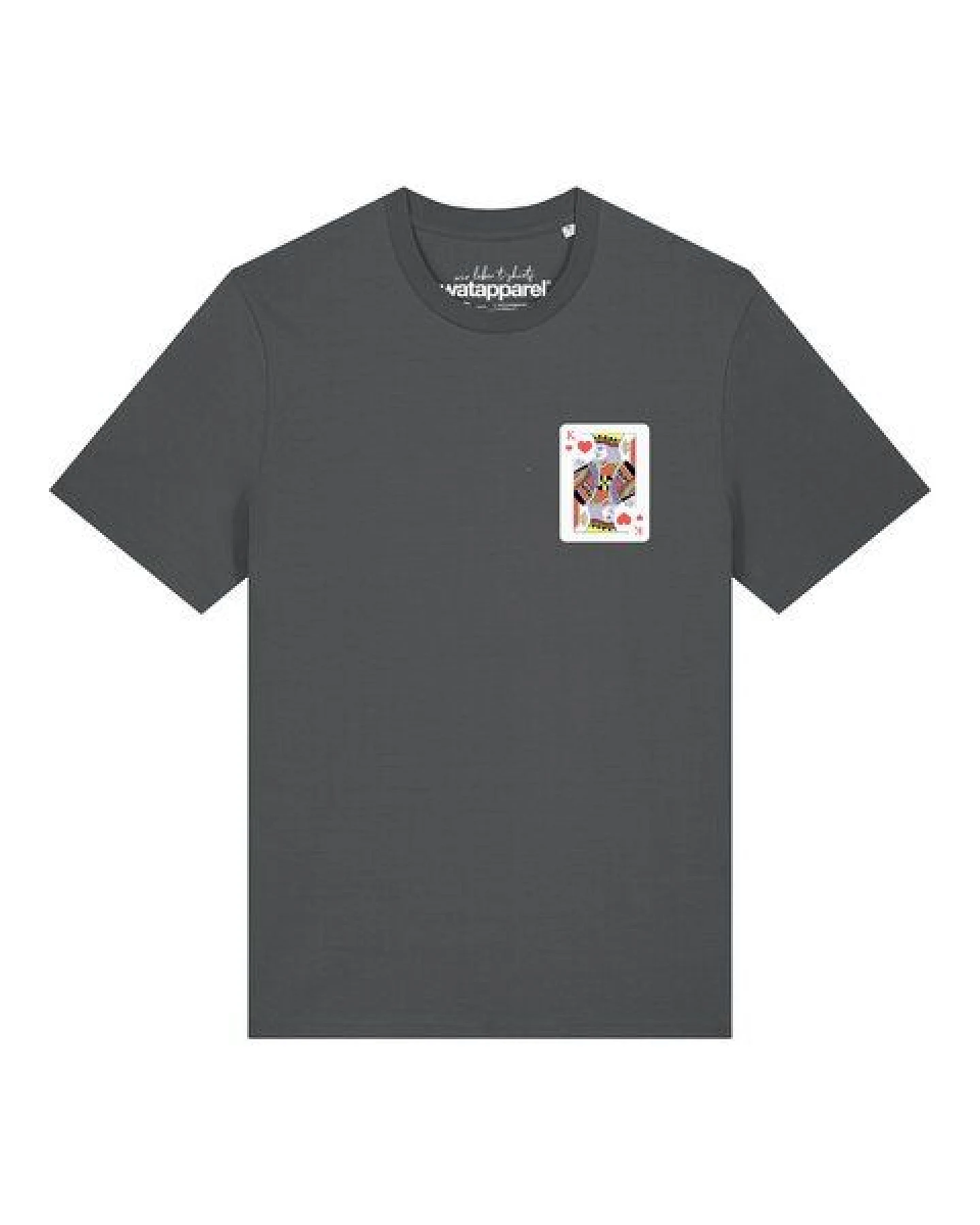watapparel T-Shirt Unisex König der Herzen – Ansicht 2