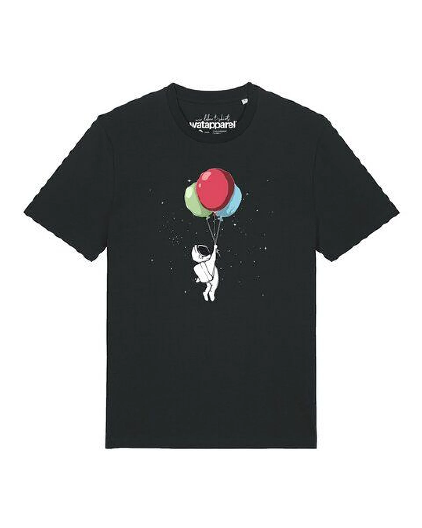 watapparel T-Shirt Unisex Little Balloon Astronaut – Ansicht 2