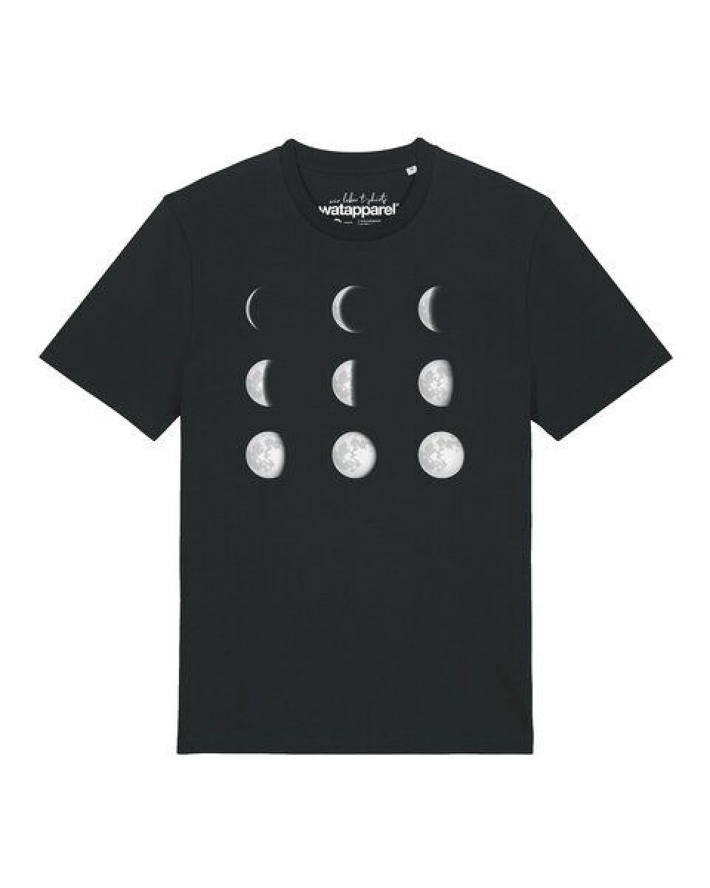 watapparel T-Shirt Unisex Moonphases – Ansicht 2