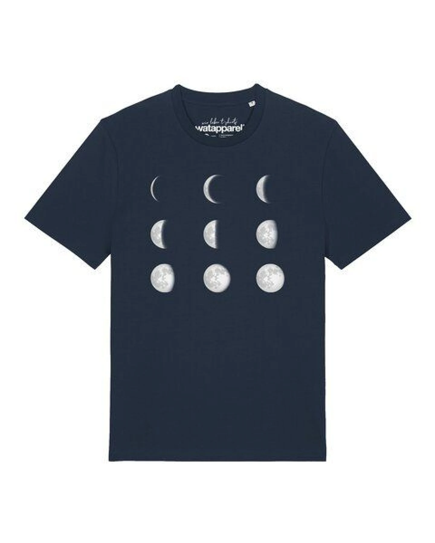 watapparel T-Shirt Unisex Moonphases – Ansicht 2