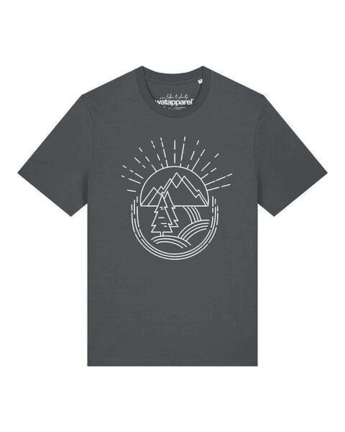 watapparel T-Shirt Unisex Natur ist schön – Ansicht 2