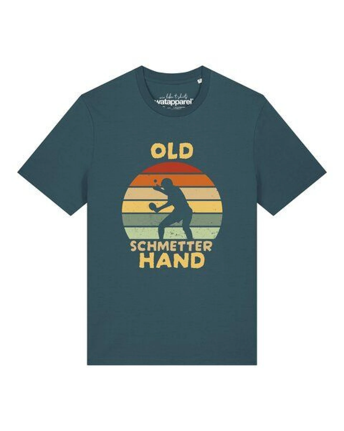 watapparel T-Shirt Unisex Old Schmetterhand – Ansicht 2