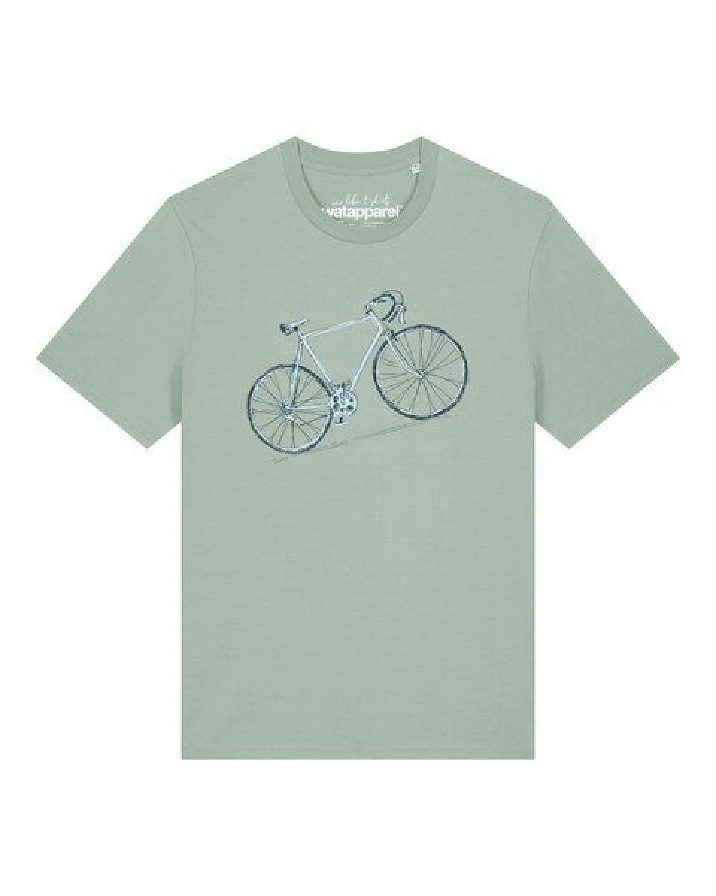 watapparel T-Shirt Unisex Pencil Bike – Ansicht 2