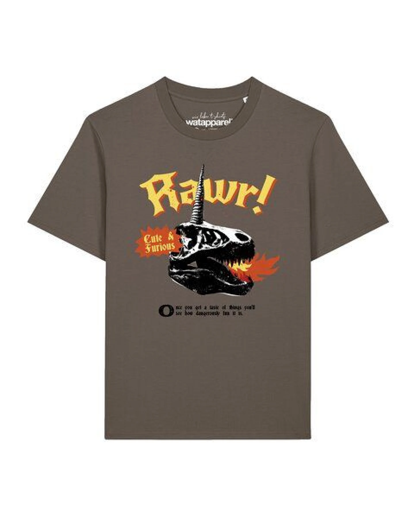 watapparel T-Shirt Unisex Rawr – Ansicht 2