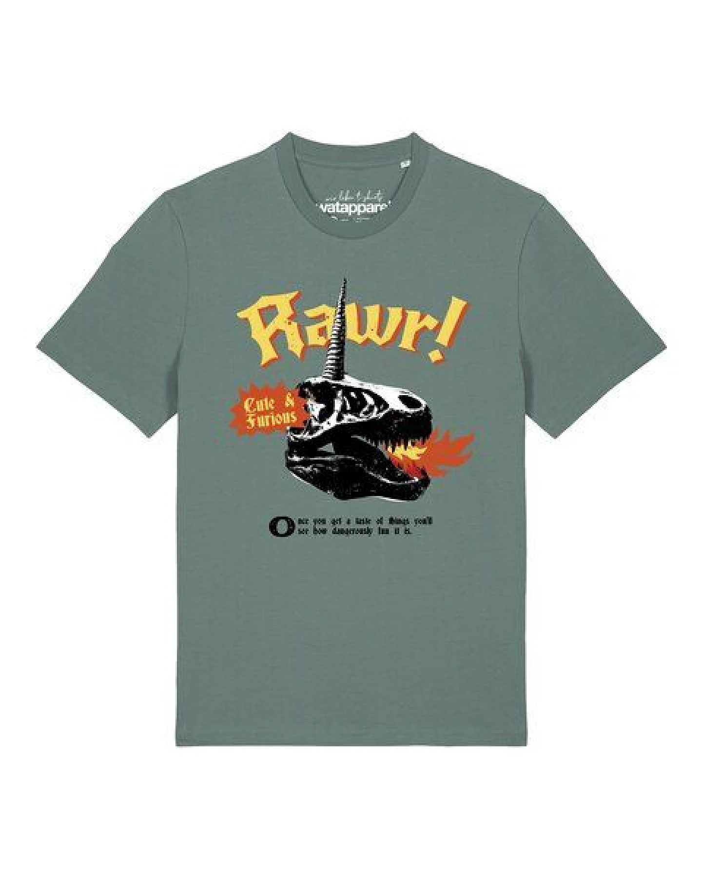 watapparel T-Shirt Unisex Rawr – Ansicht 2