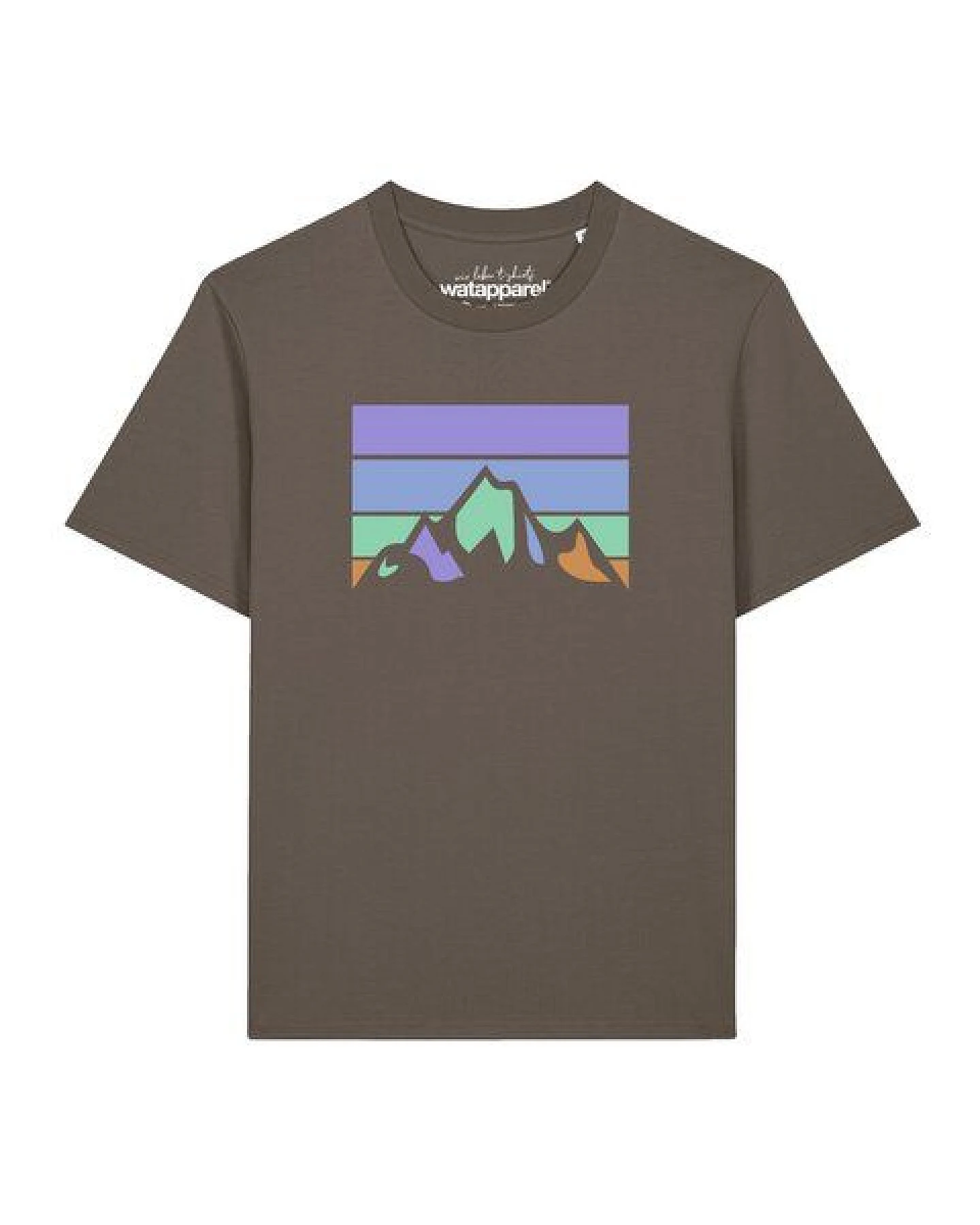 watapparel T-Shirt Unisex Retro Landscape – Ansicht 2