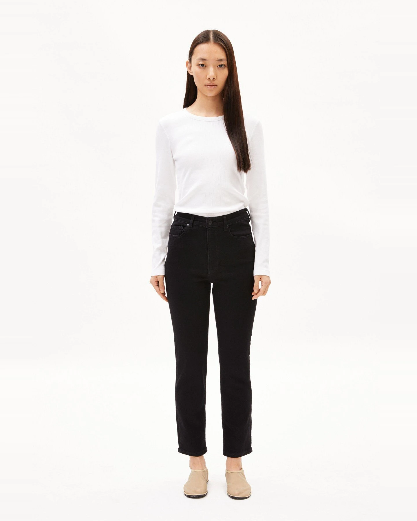 Jeans Lejaani x Stretch Rinse Black – Ansicht 3