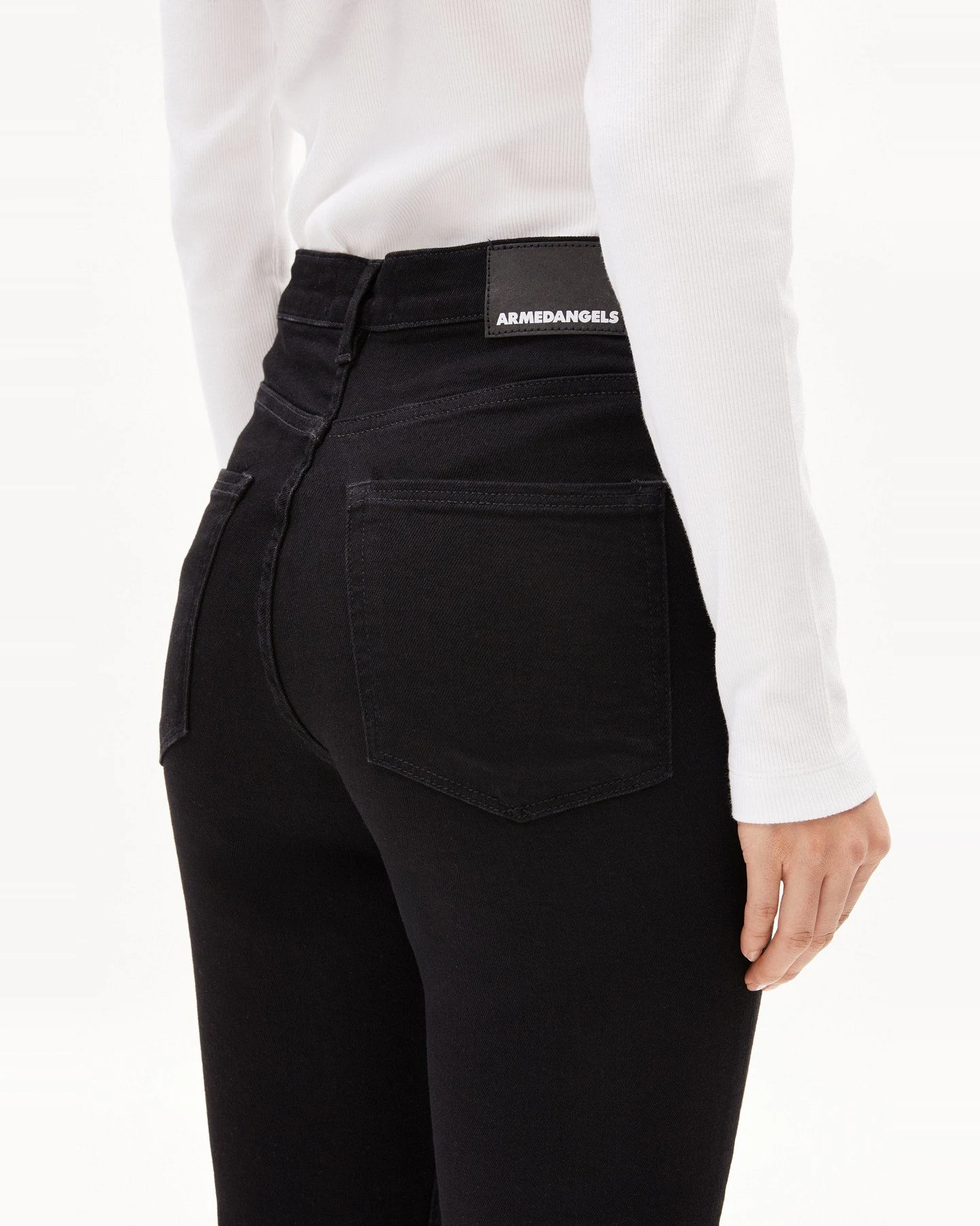 Jeans Lejaani x Stretch Rinse Black – Ansicht 5