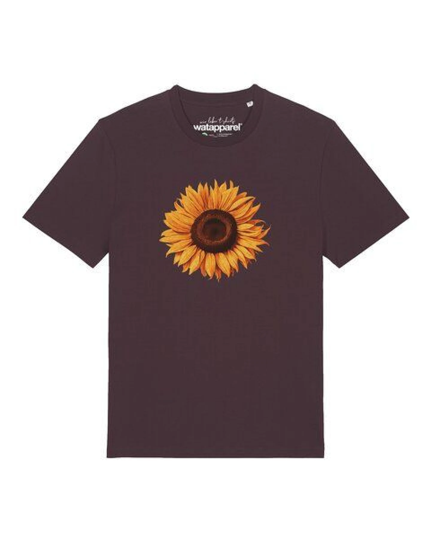watapparel T-Shirt Unisex Sonnenblume – Ansicht 2