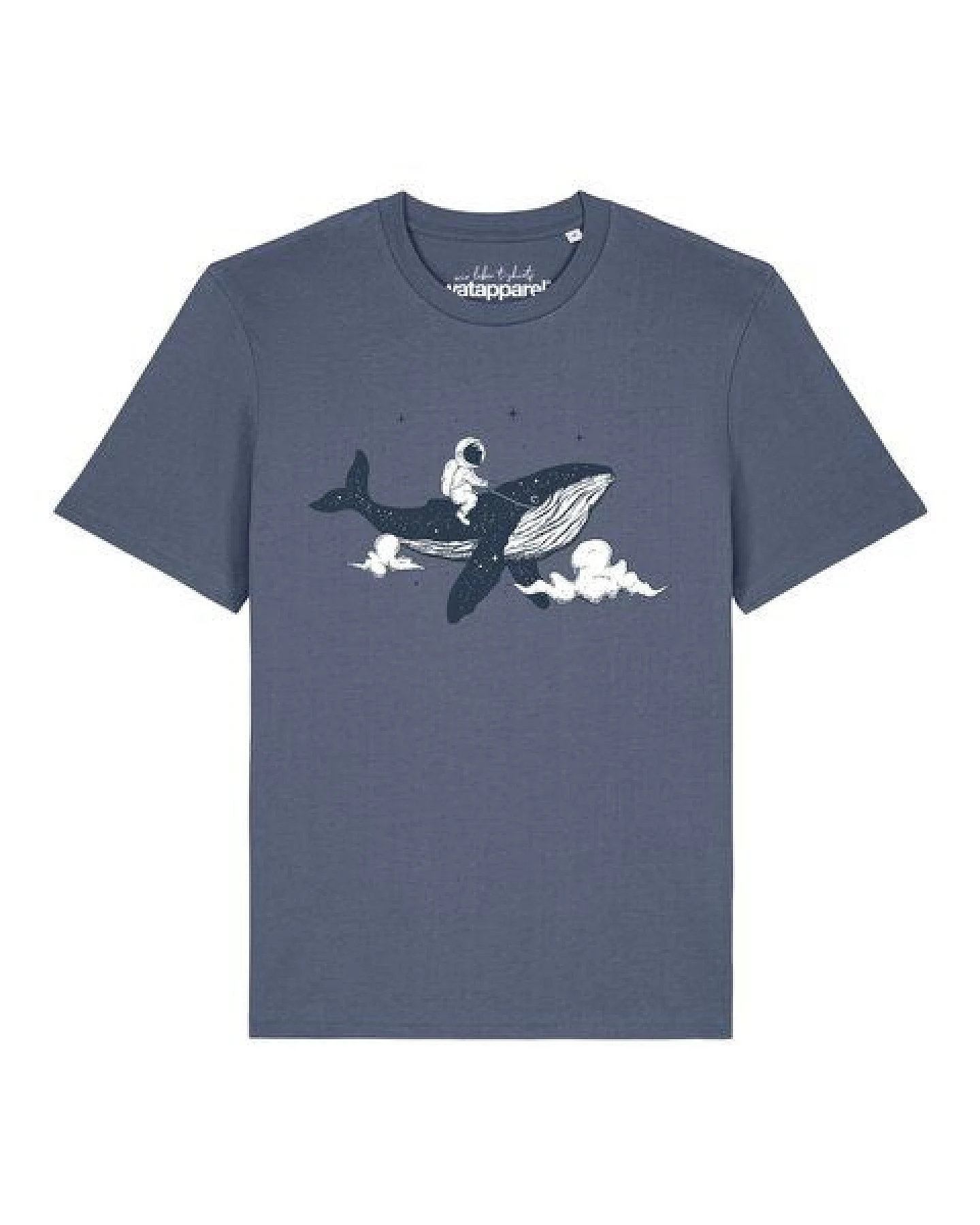 watapparel T-Shirt Unisex Spacewhale – Ansicht 2