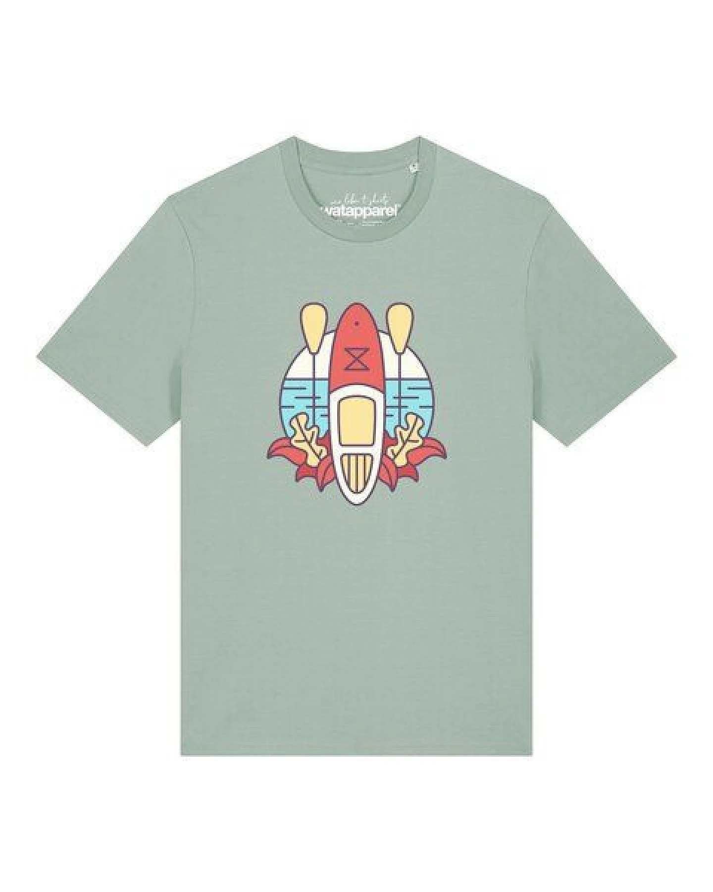 watapparel T-Shirt Unisex Stand Up Paddleboard SUP – Ansicht 2