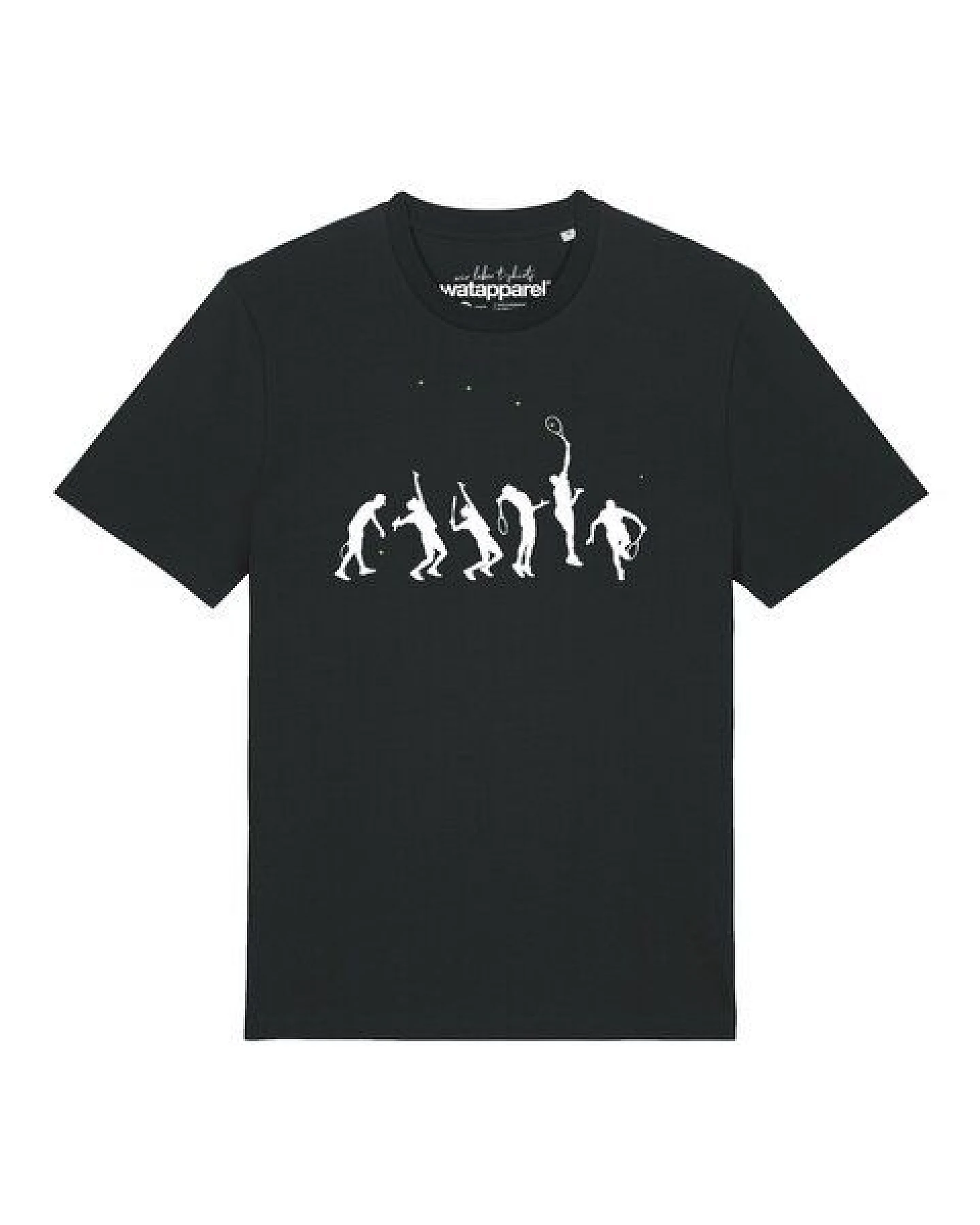 watapparel T-Shirt Unisex Tennis Evolution – Ansicht 2