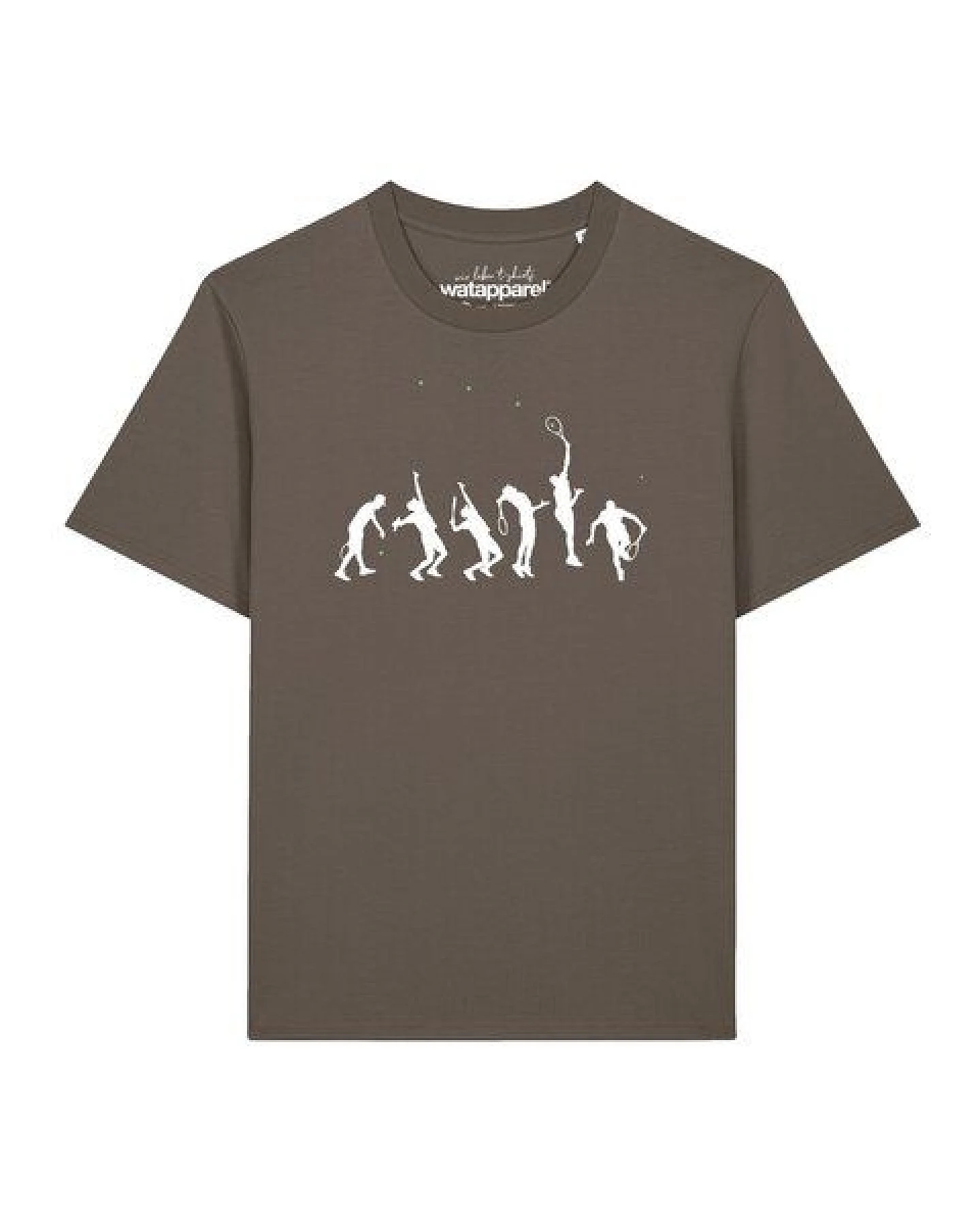 watapparel T-Shirt Unisex Tennis Evolution – Ansicht 2