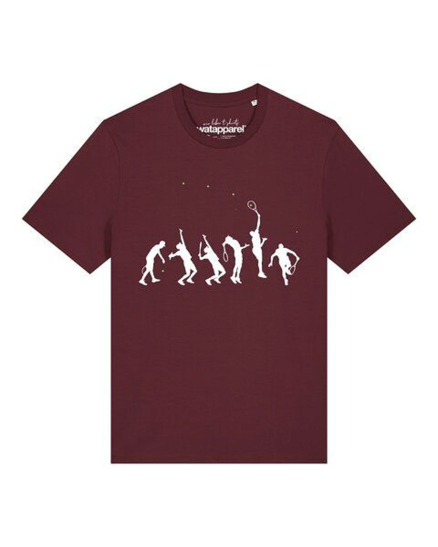 watapparel T-Shirt Unisex Tennis Evolution – Ansicht 2