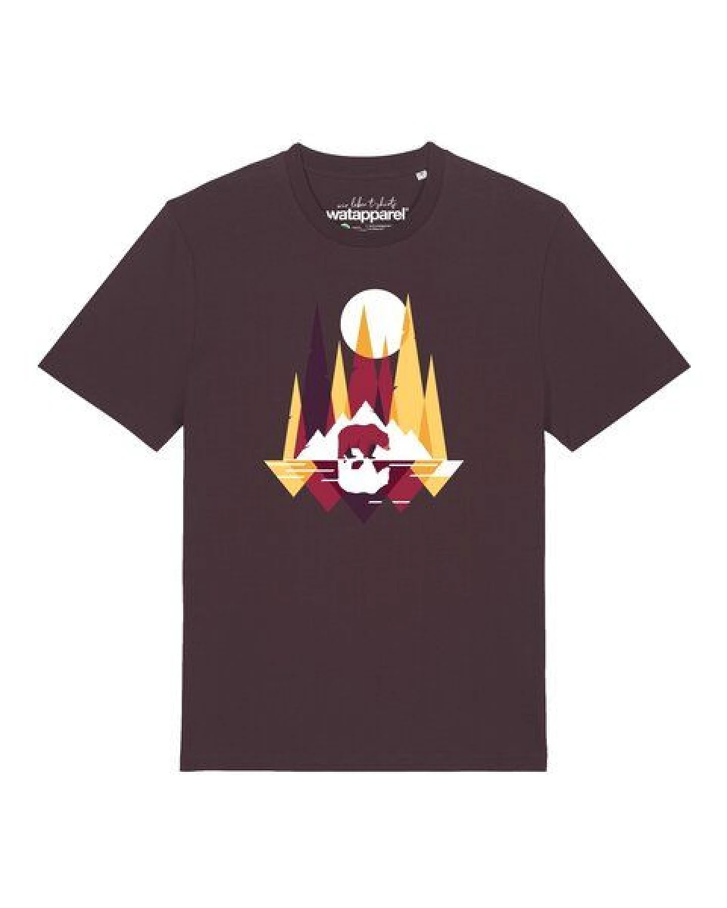 watapparel T-Shirt Unisex Von Bären und Bergen – Ansicht 2