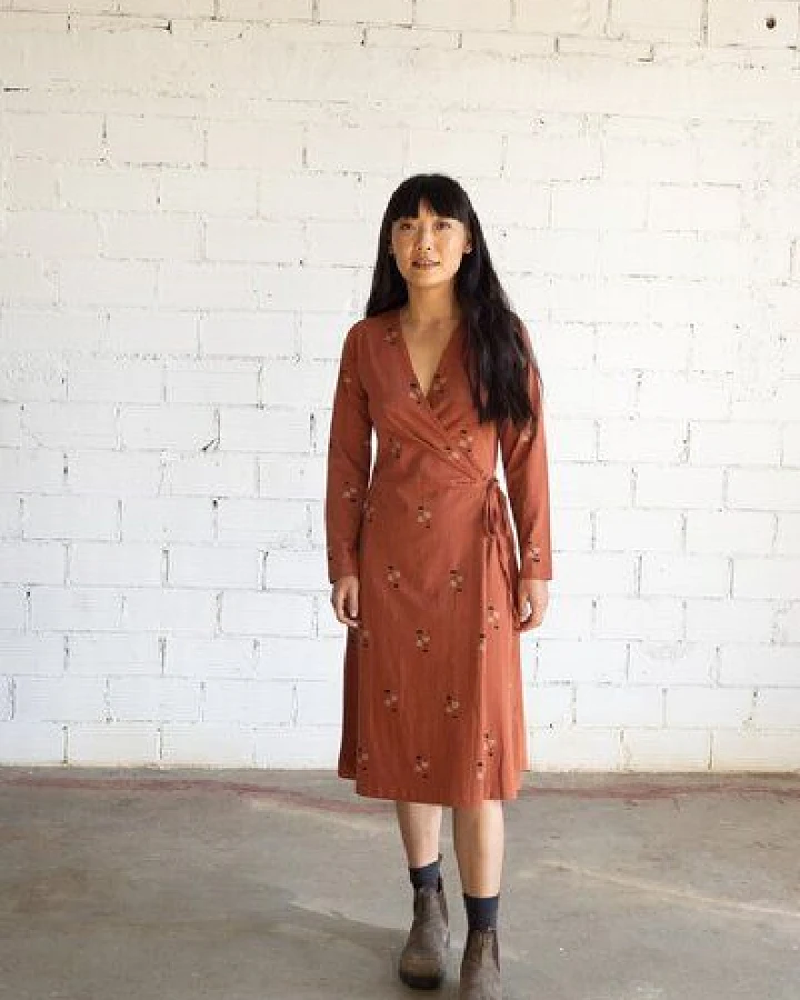 TIRALAHILACHA Gemma crossover dress