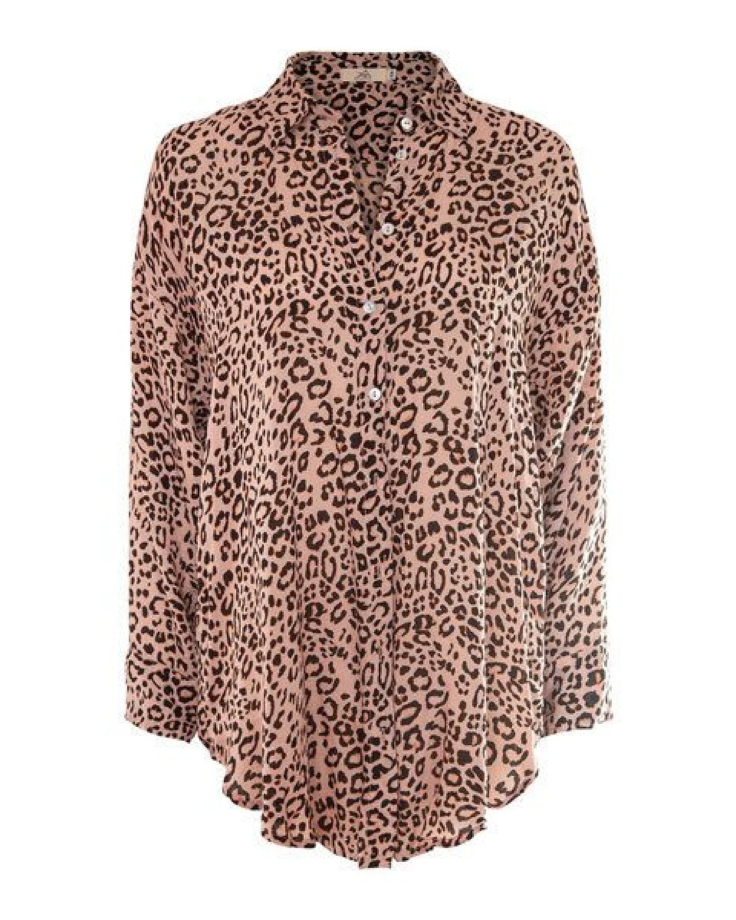 Jaya BRIGITTE - Damen - Blouse/Hemd im Allover-Geometrical-Print aus sommerlich-leichter Rayon-Viscose mit Brusttasche – Ansicht 2