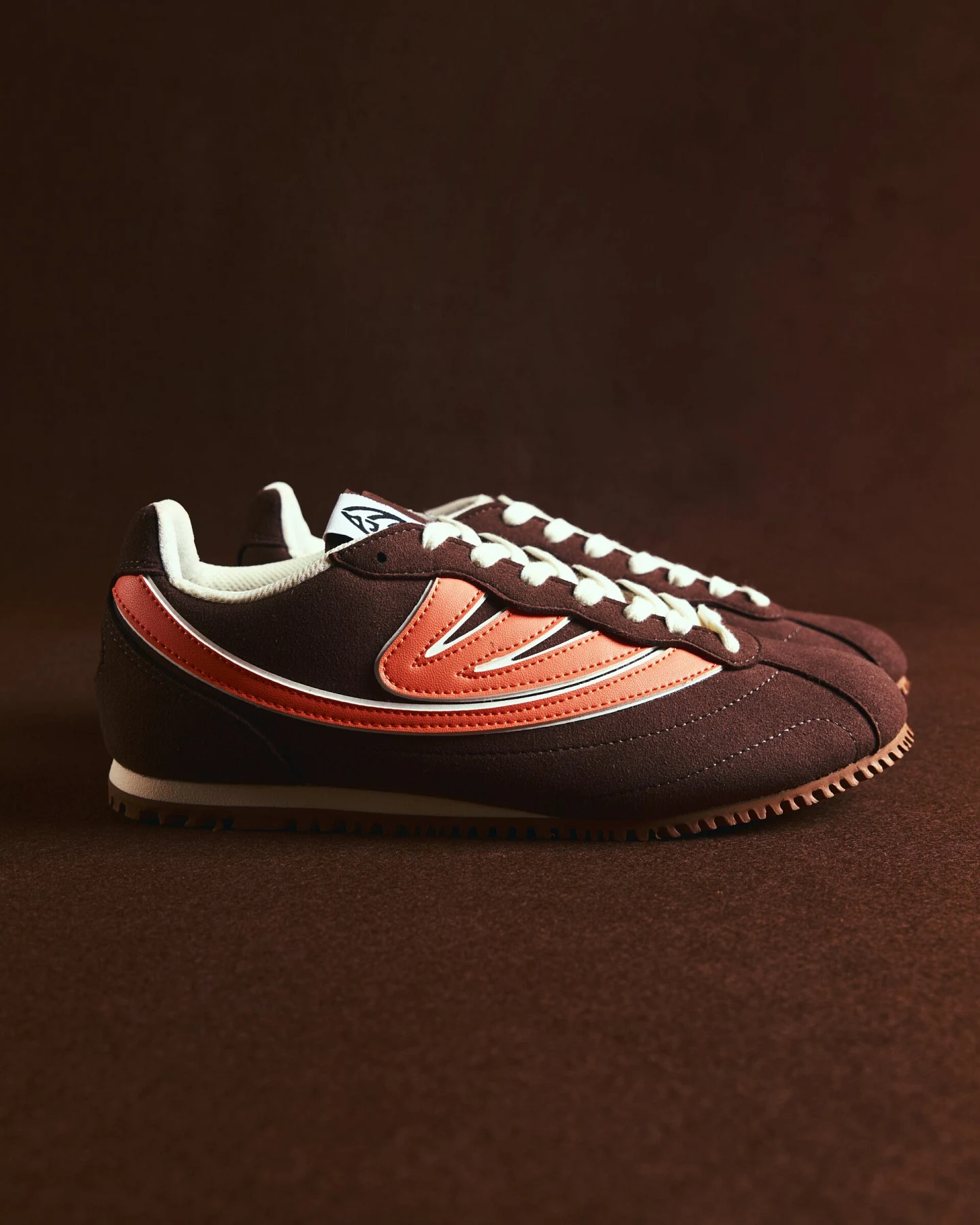 MoEa Herren vegan Sneakers Rise Braun/Orange Mais – Ansicht 2