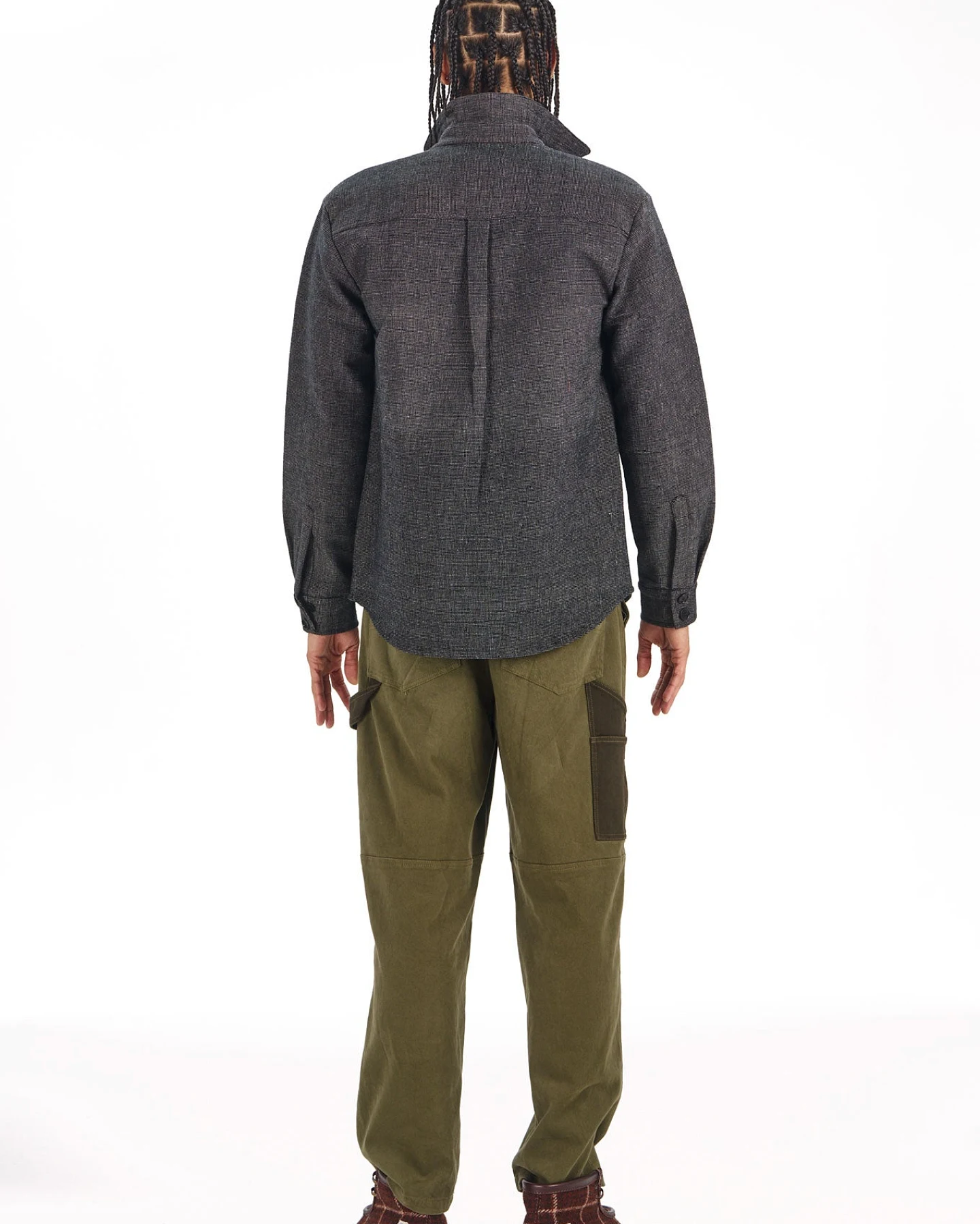 KOMODO Herren vegan Hose Theo Carpenter Khaki – Ansicht 2