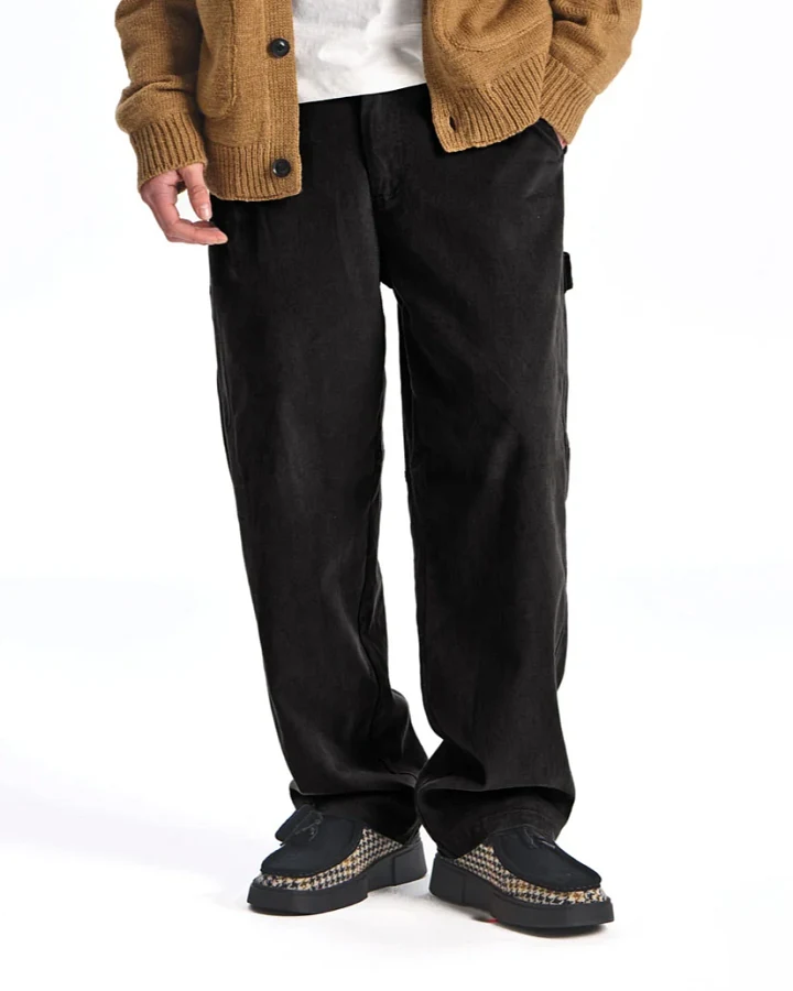 KOMODO Herren vegan Hose Theo Carpenter Schwarz