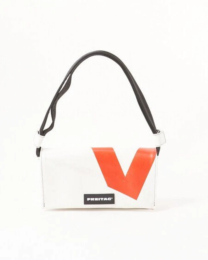 Freitag Messenger - F171 LAURA - white red