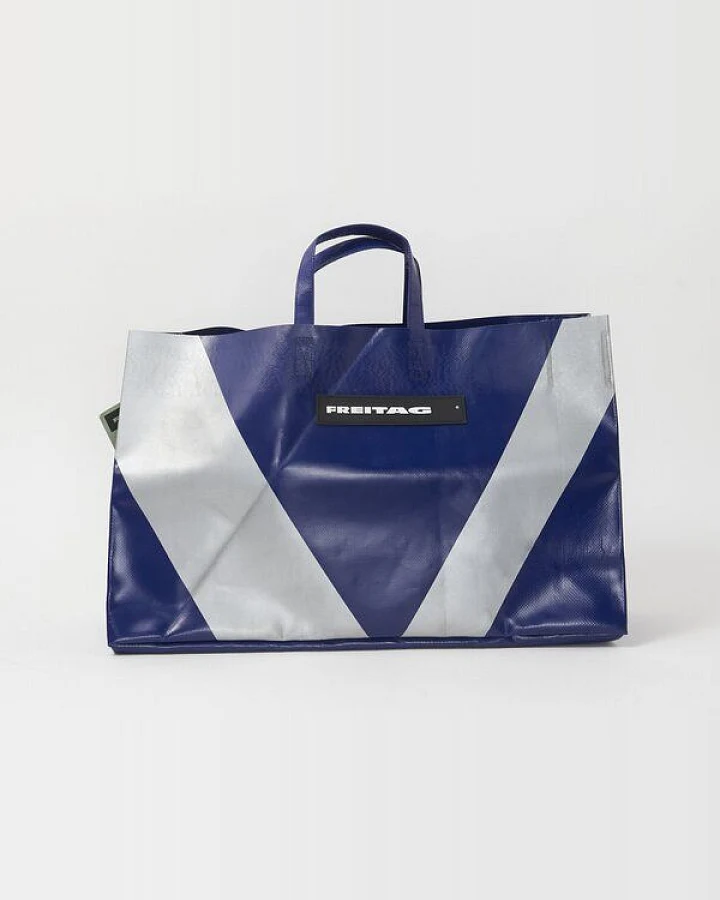 Freitag Messenger - F260 Miami Wide - blue silver